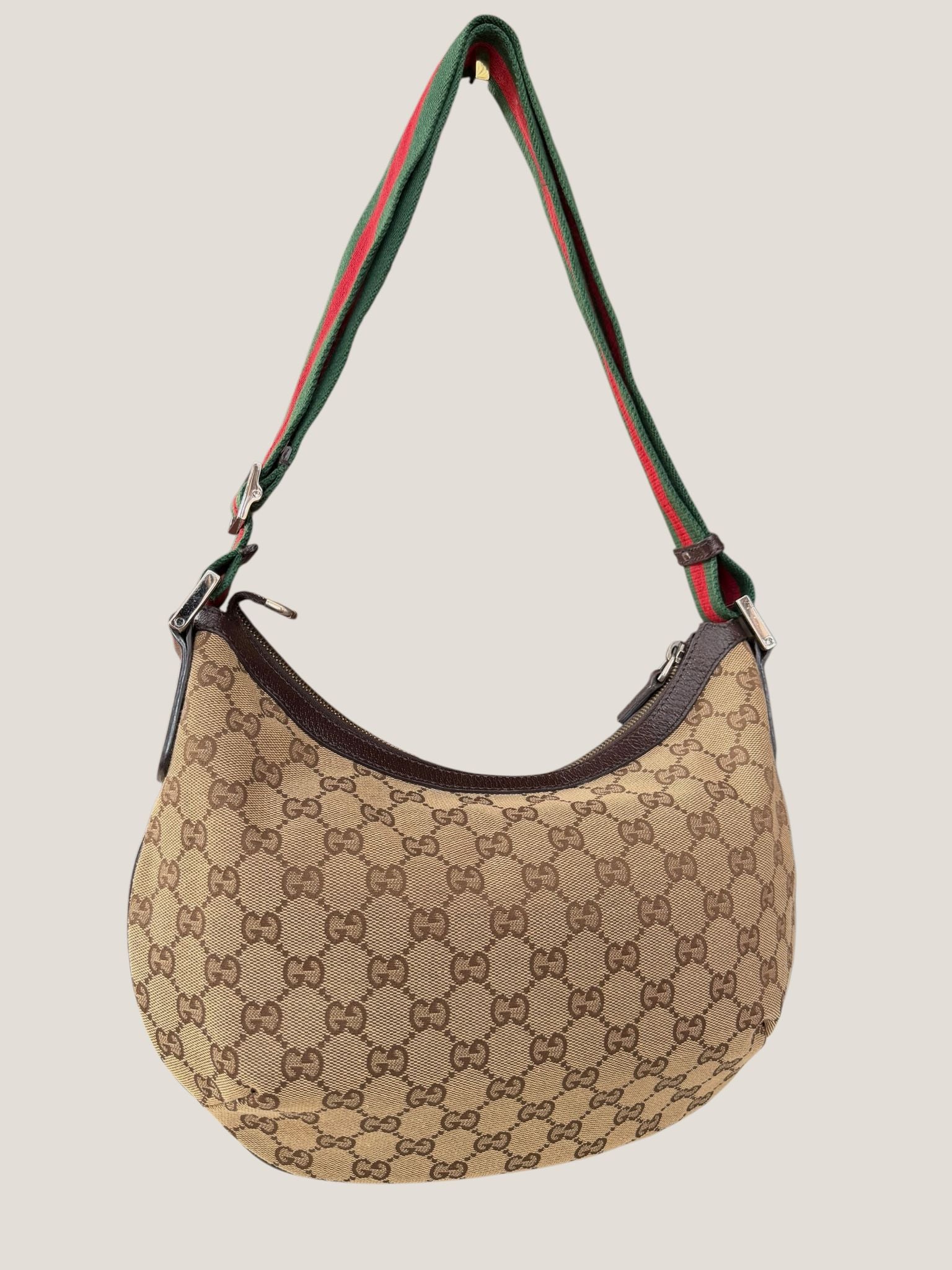 Gucci GG Canvas Half Moon Web
