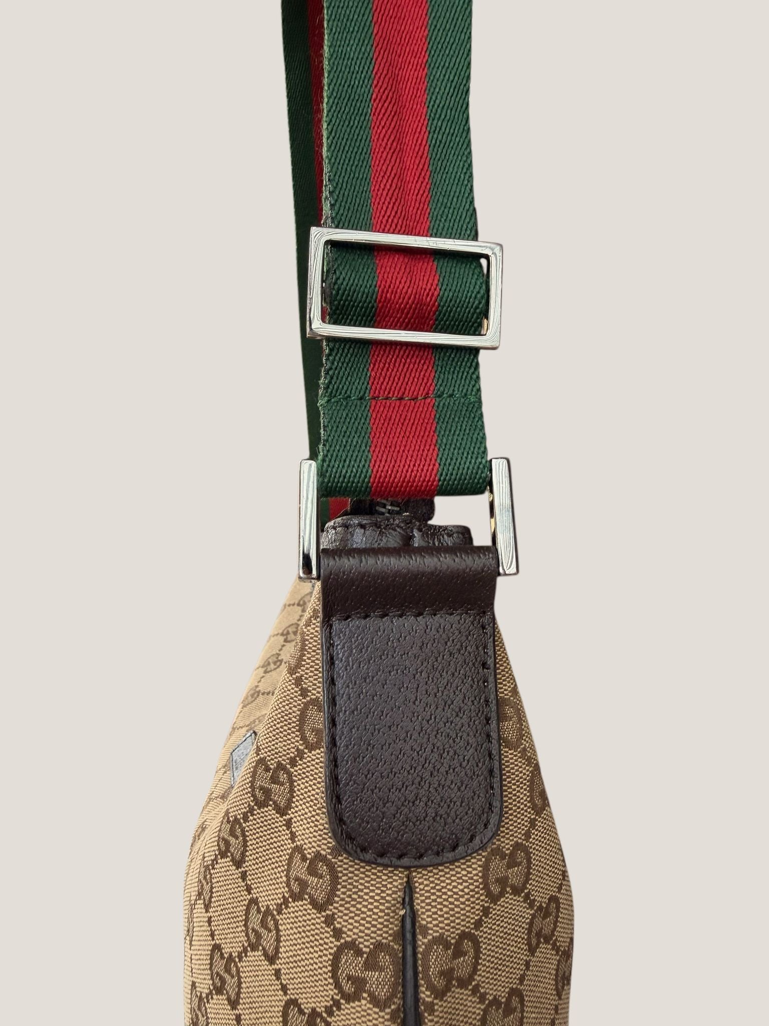 Gucci GG Canvas Half Moon Web