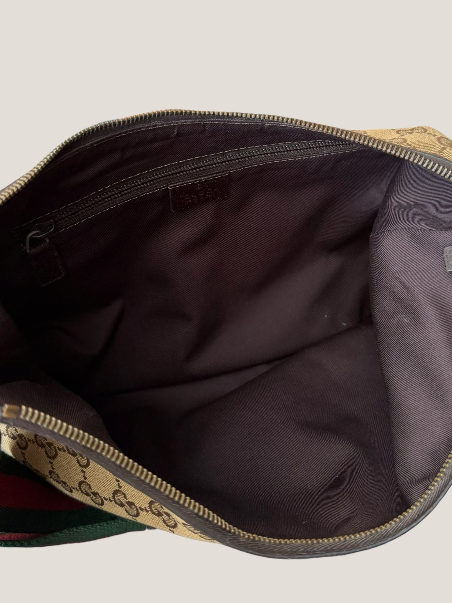 Gucci GG Canvas Half Moon Web