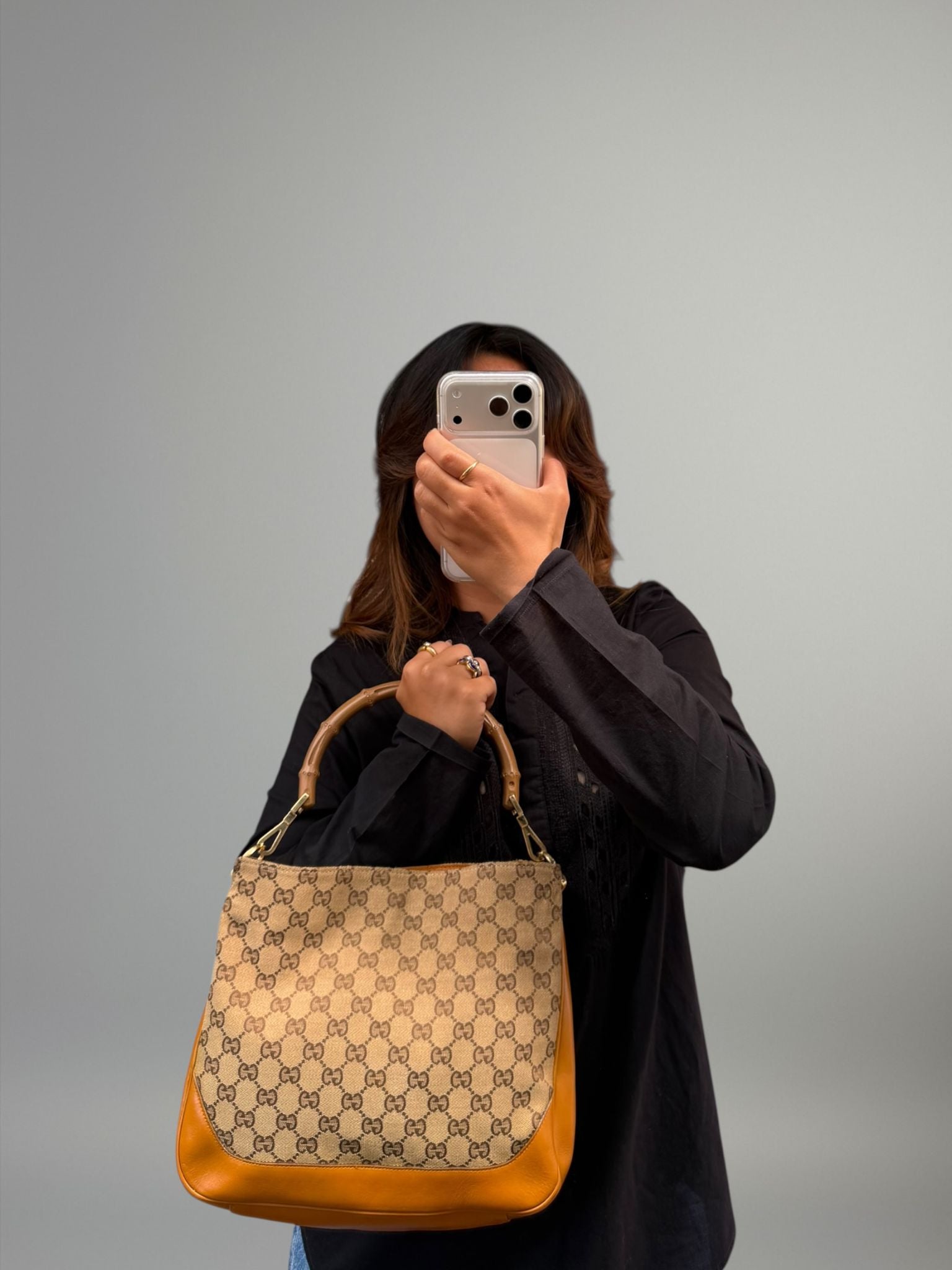 Gucci Bamboo GG Canvas