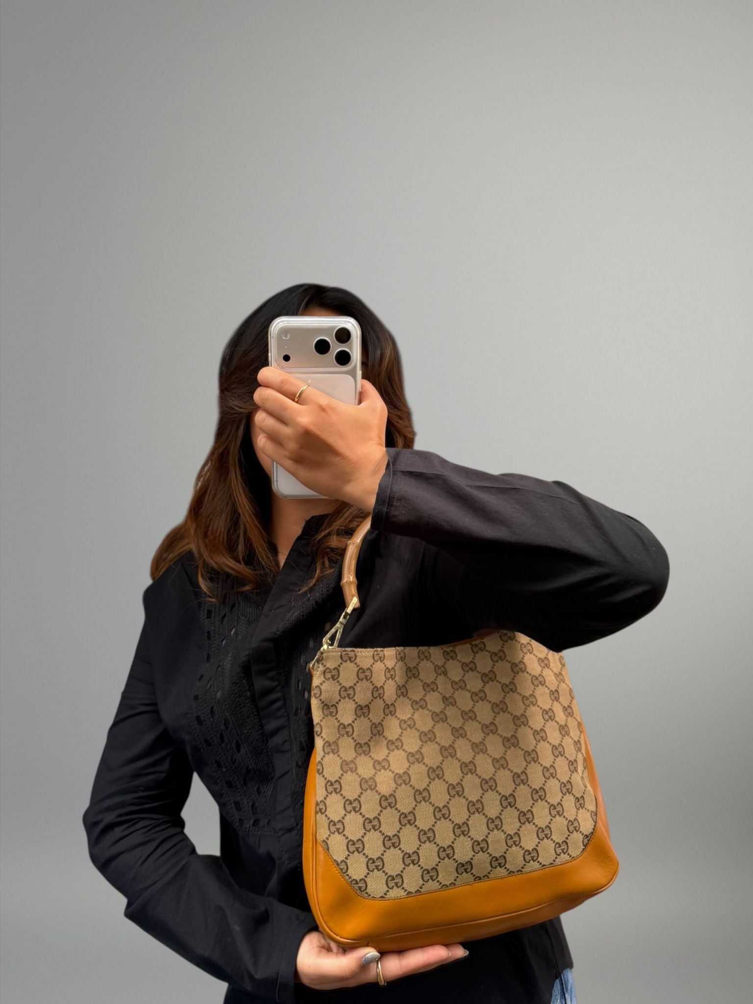 Gucci Bamboo GG Canvas