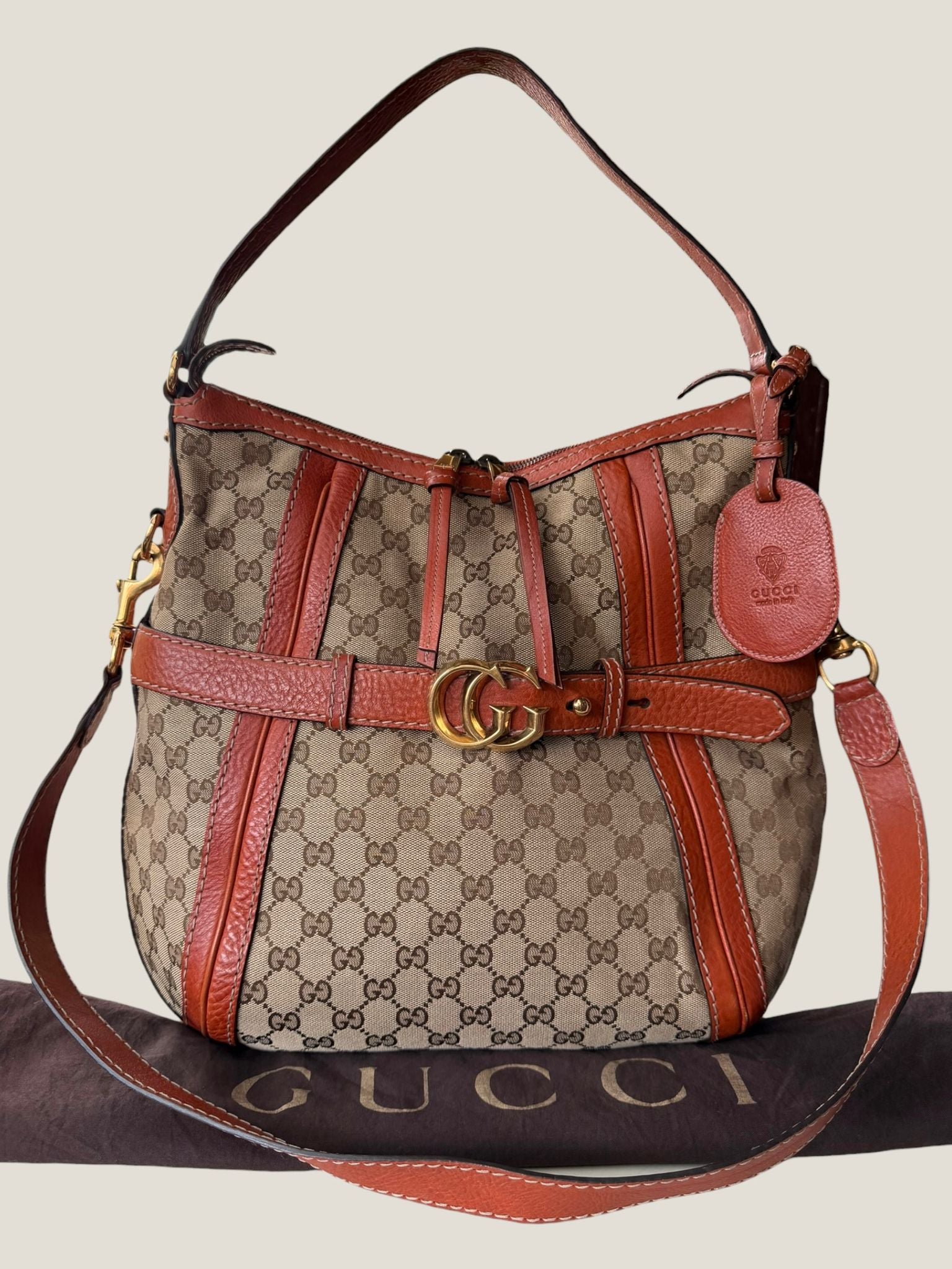 Gucci GG Canvas Hobo