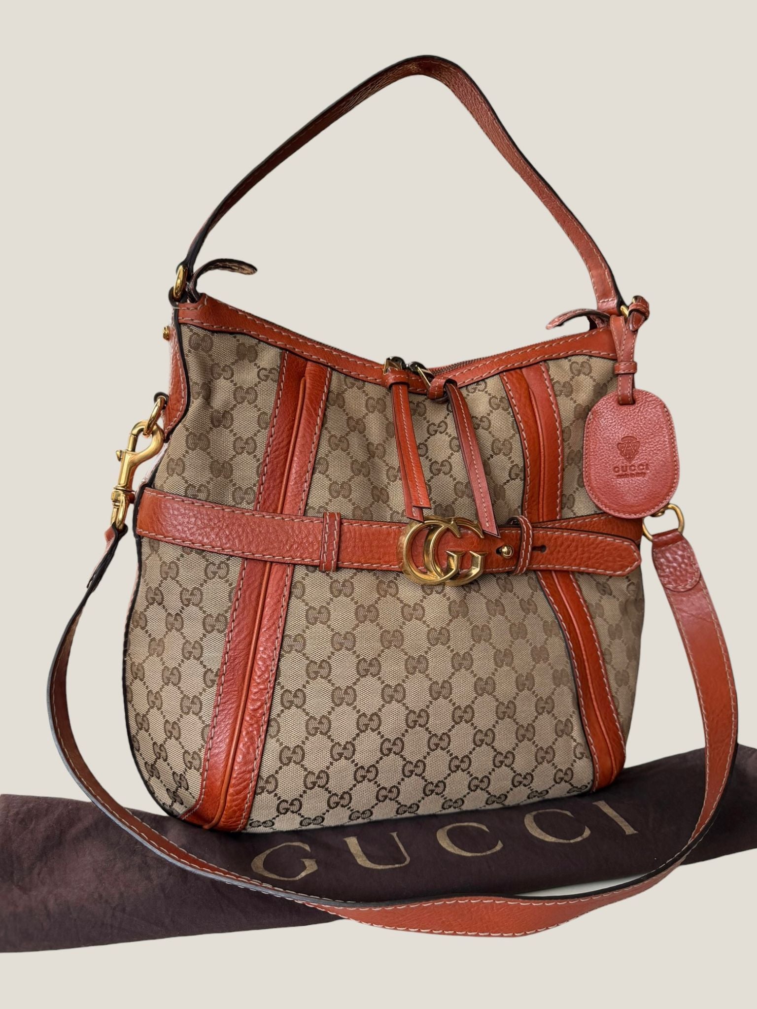 Gucci GG Canvas Hobo