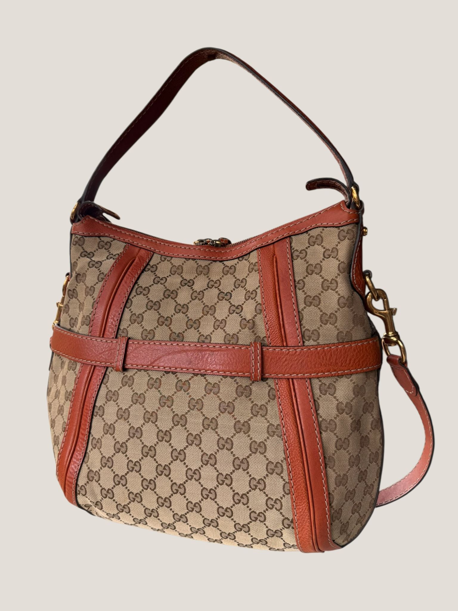 Gucci GG Canvas Hobo