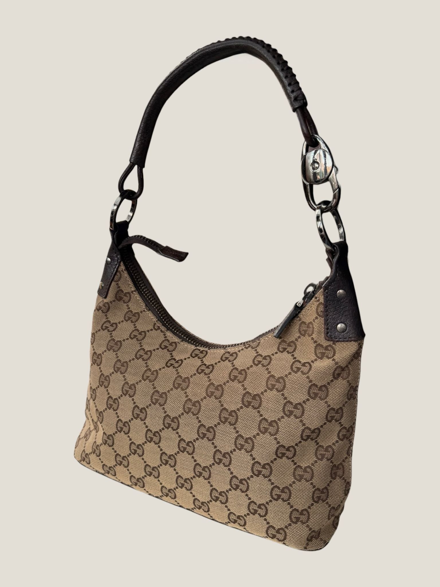 Gucci GG Canvas Hobo