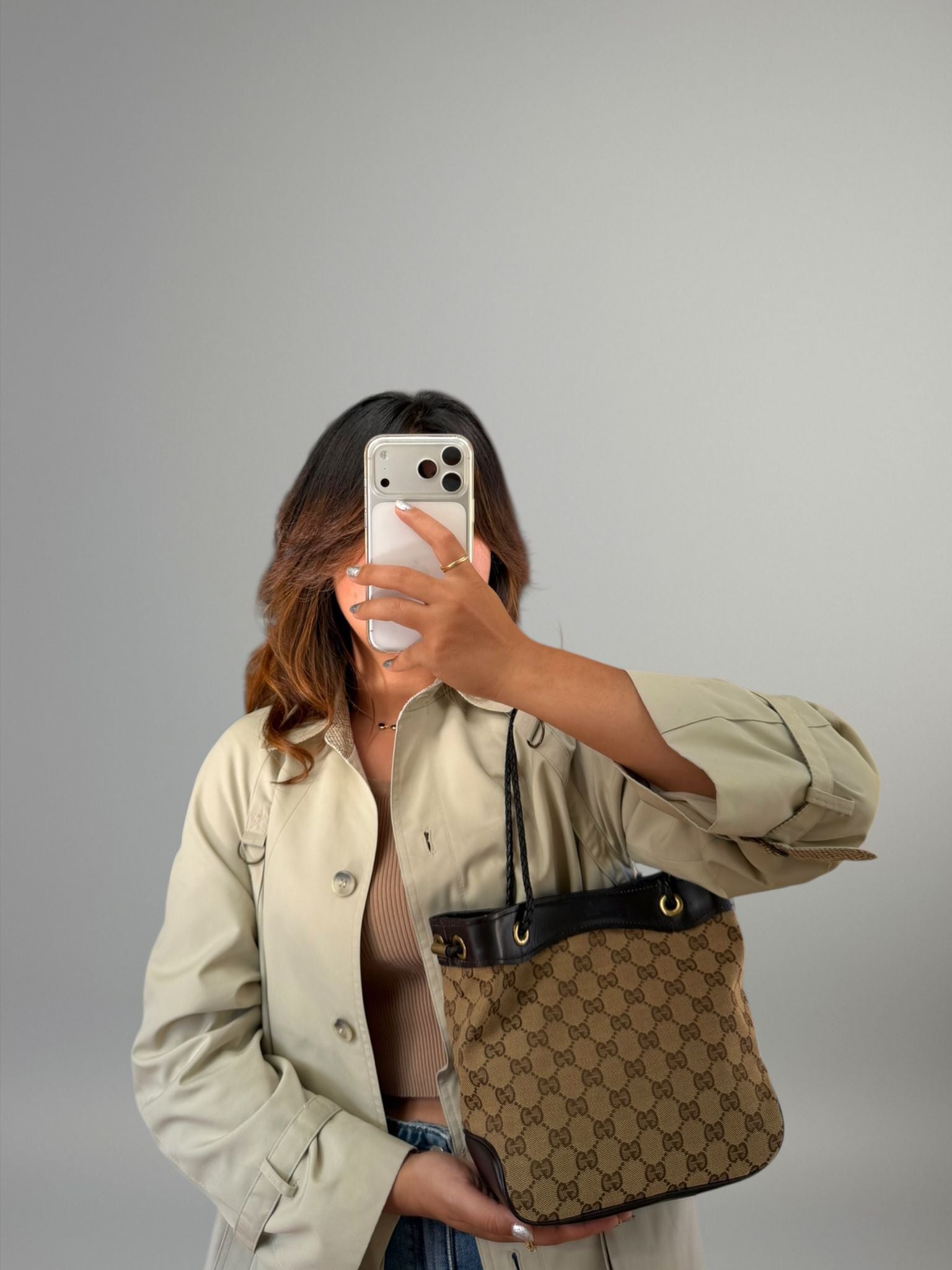 Gucci GG Canvas Mini Tote