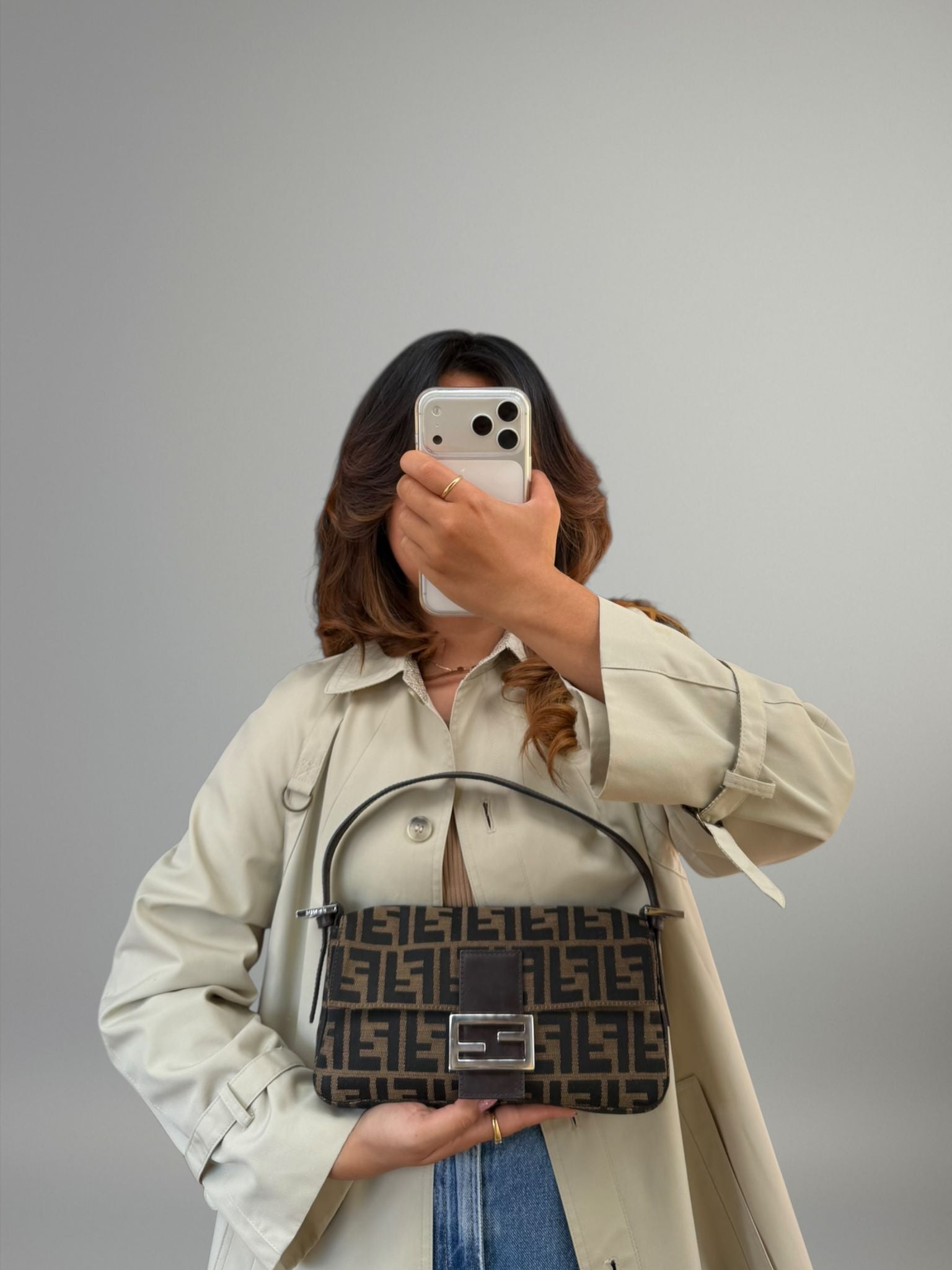 Fendi Baguette Zucca