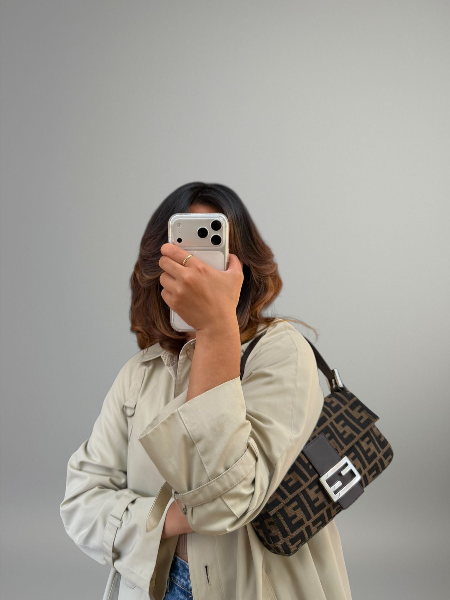 Fendi Baguette Zucca
