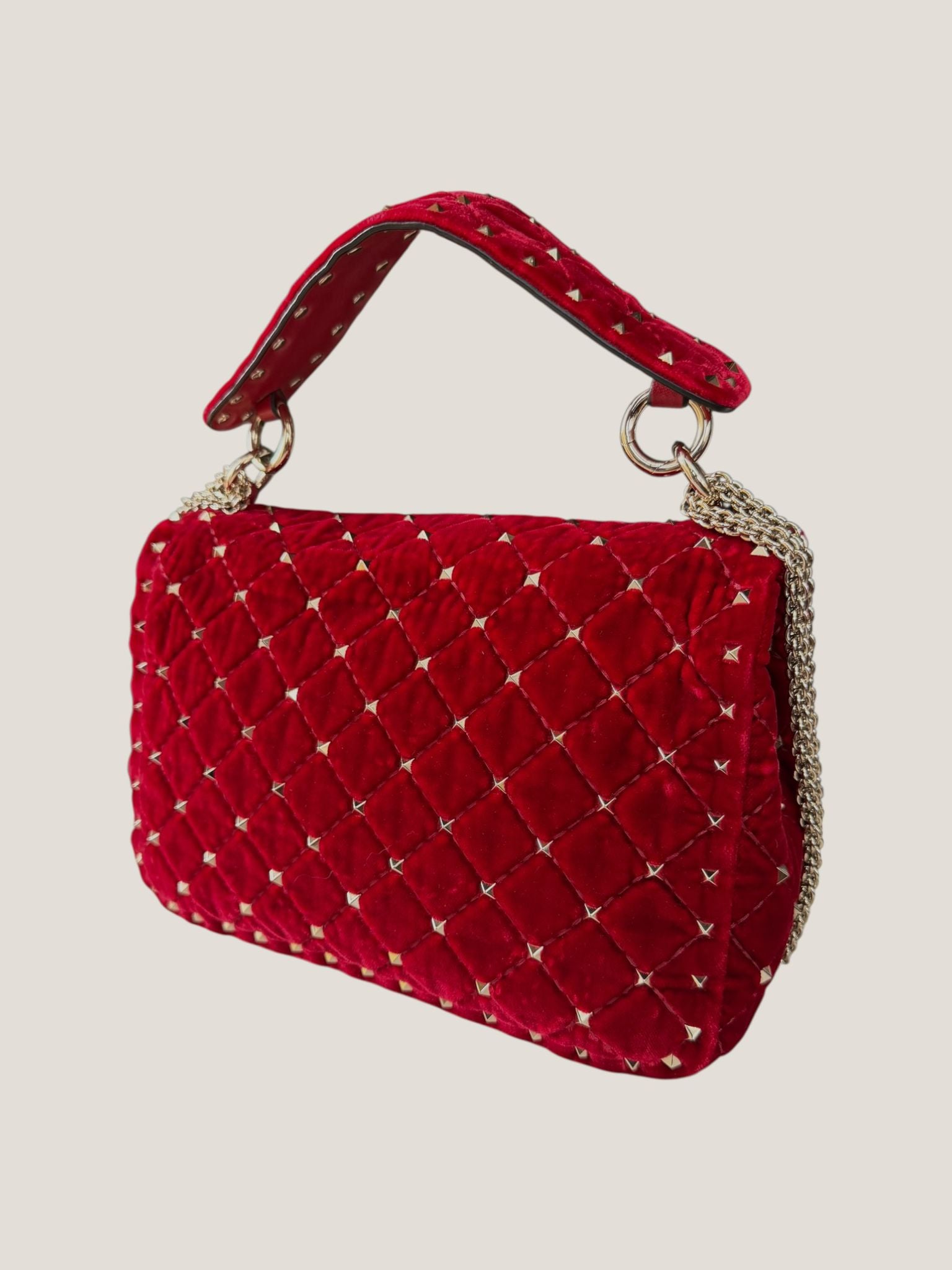 Valentino Garavani Spike Velvet