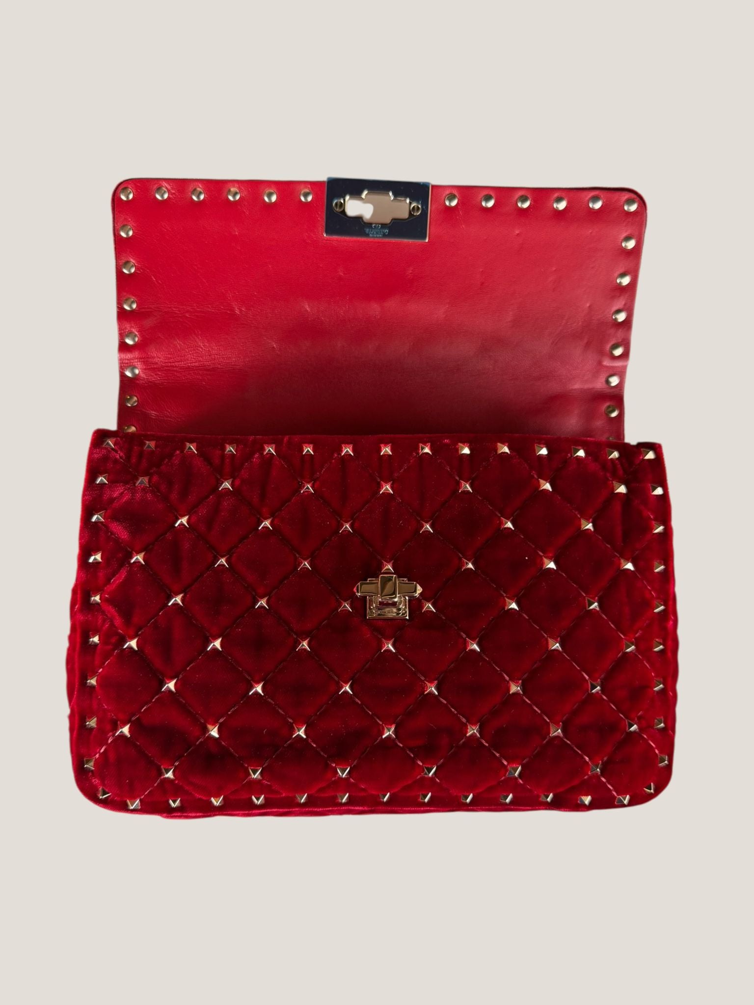 Valentino Garavani Spike Velvet