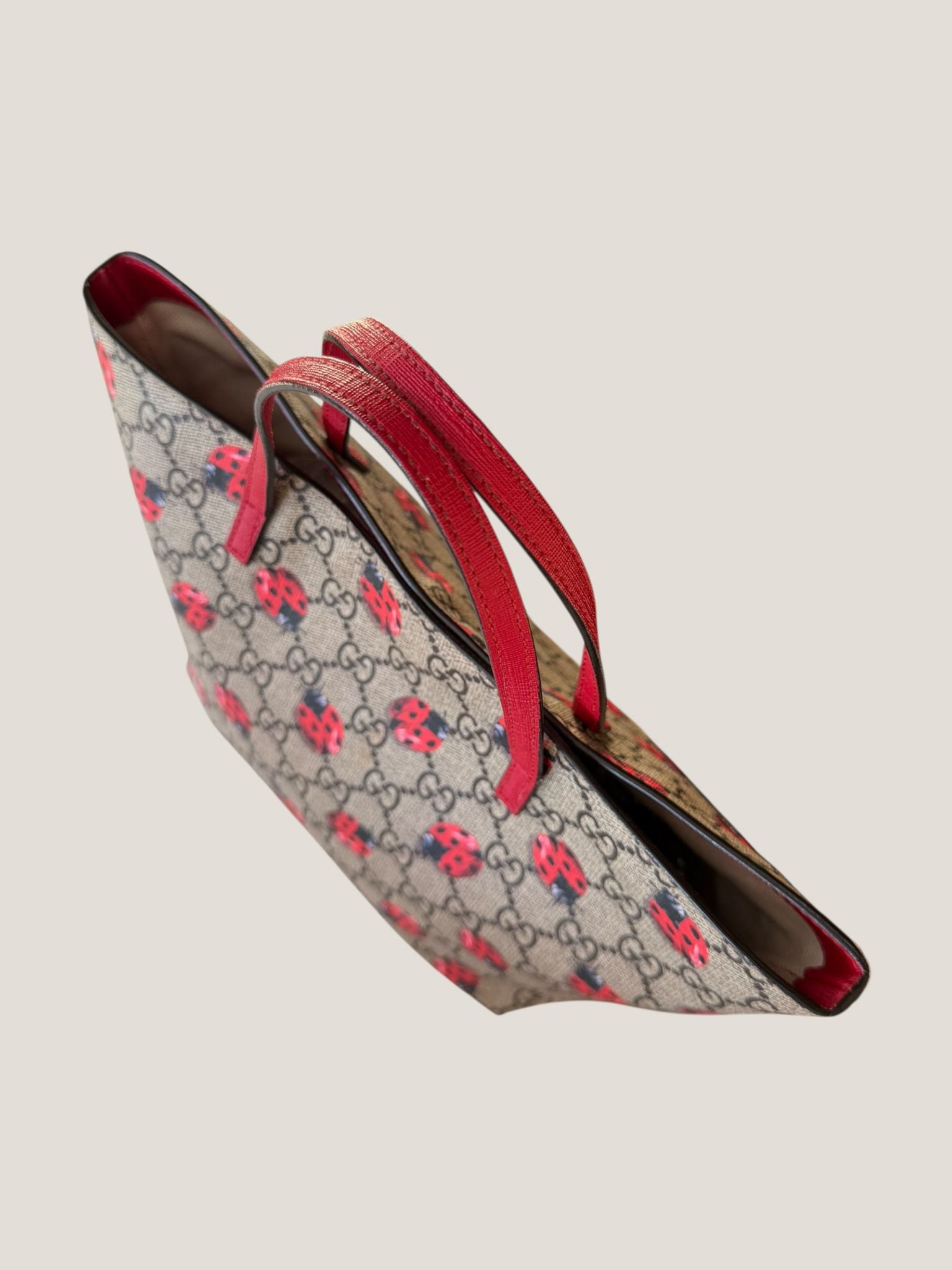 Gucci GG Supreme Ladybug Tote