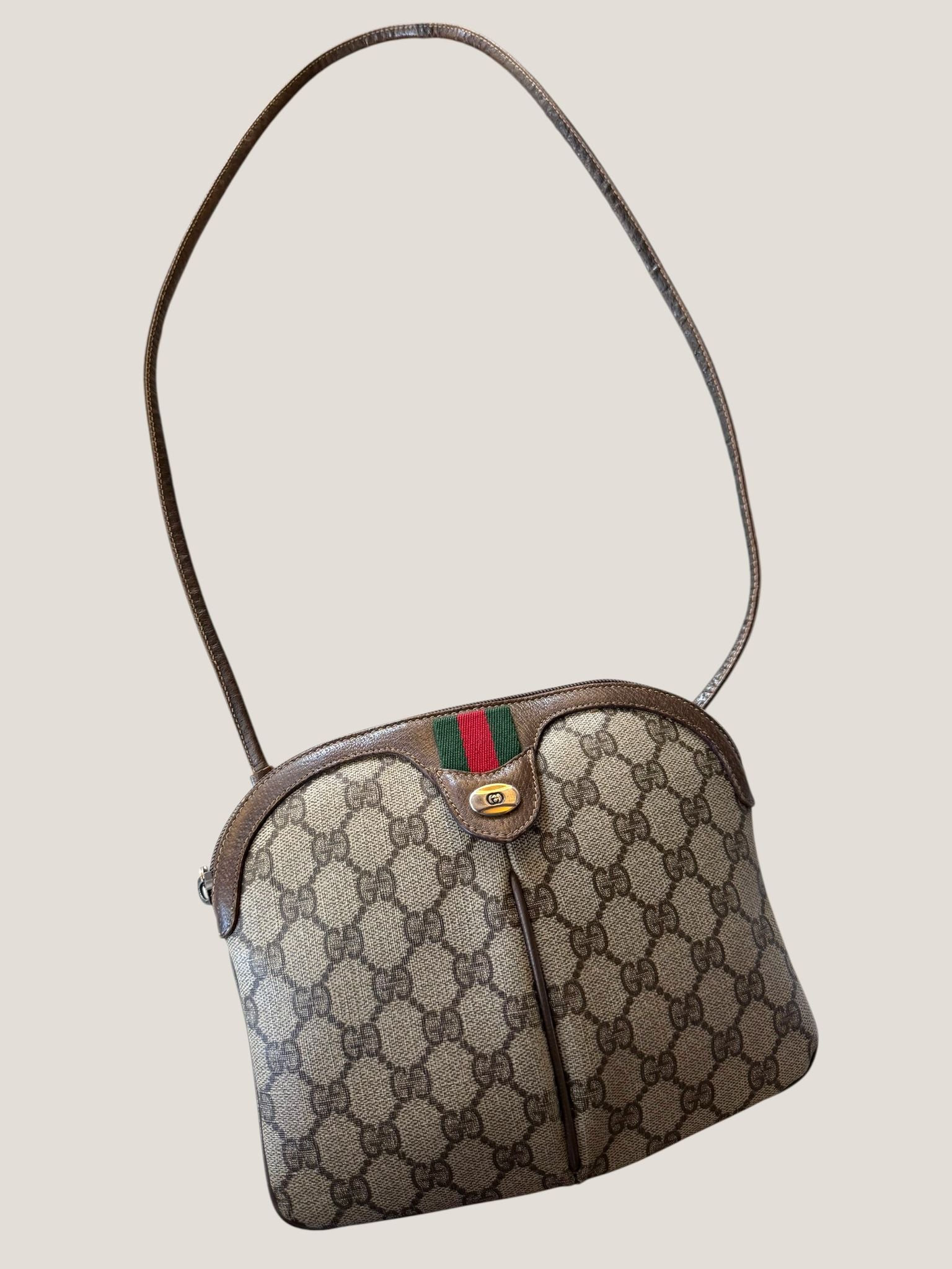Gucci Web GG Supreme Crossbody