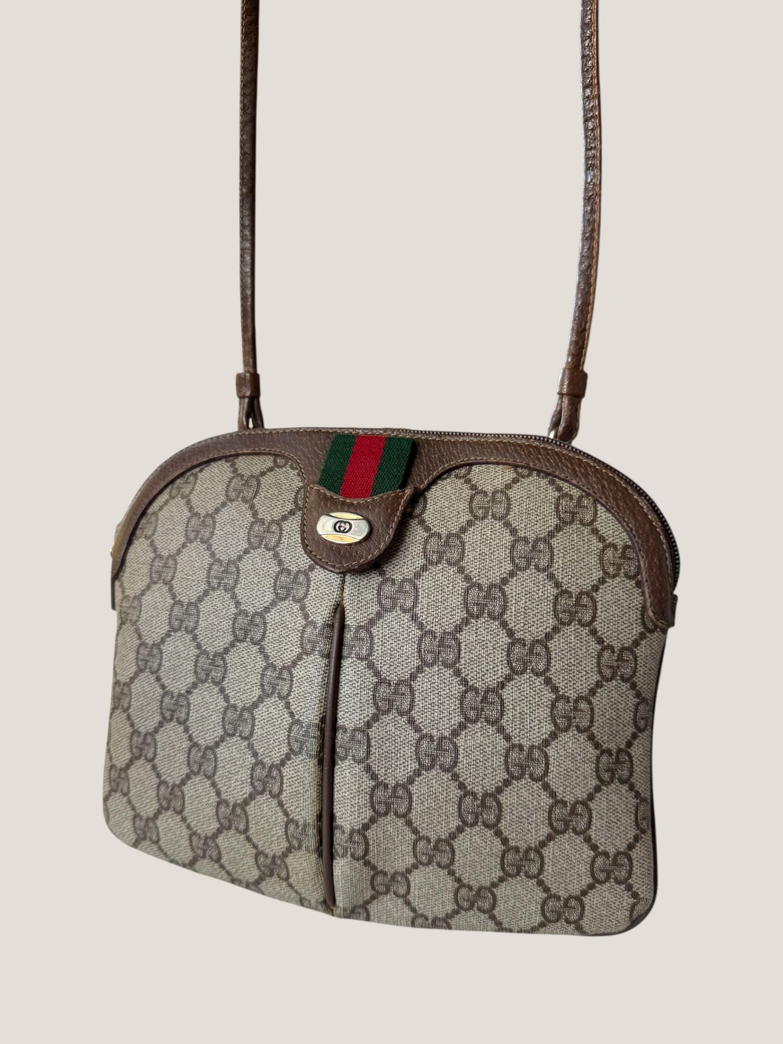 Gucci Web GG Supreme Crossbody
