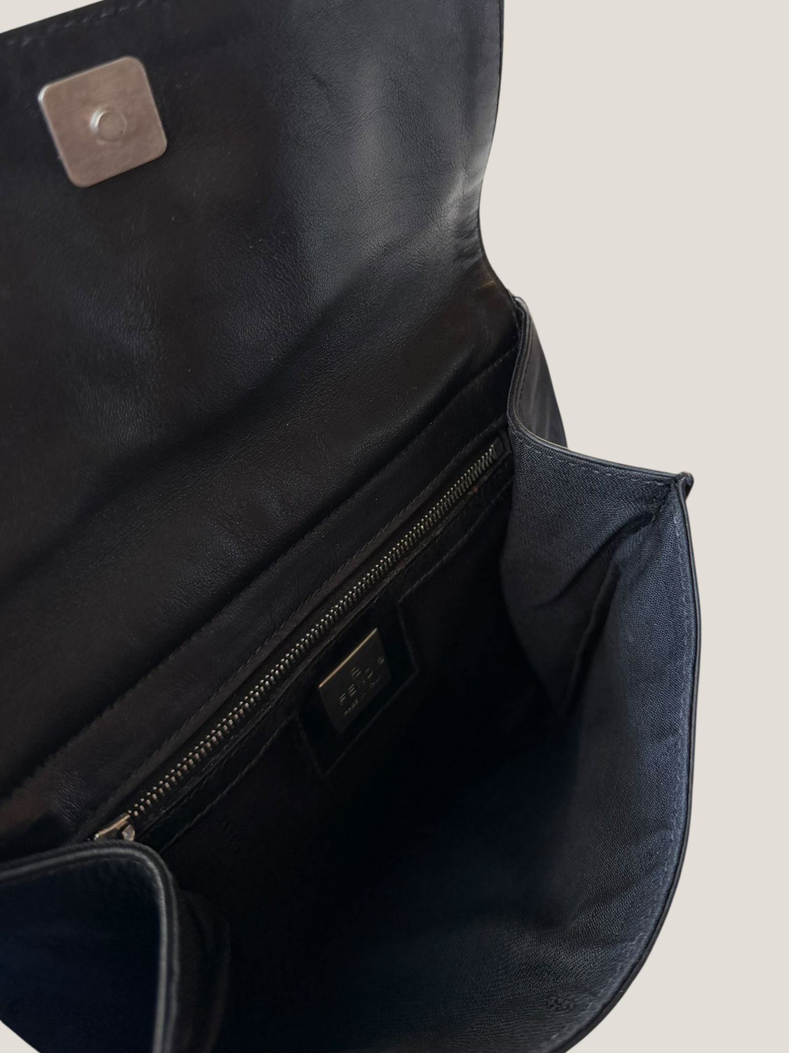 Fendi in Pelle Nera
