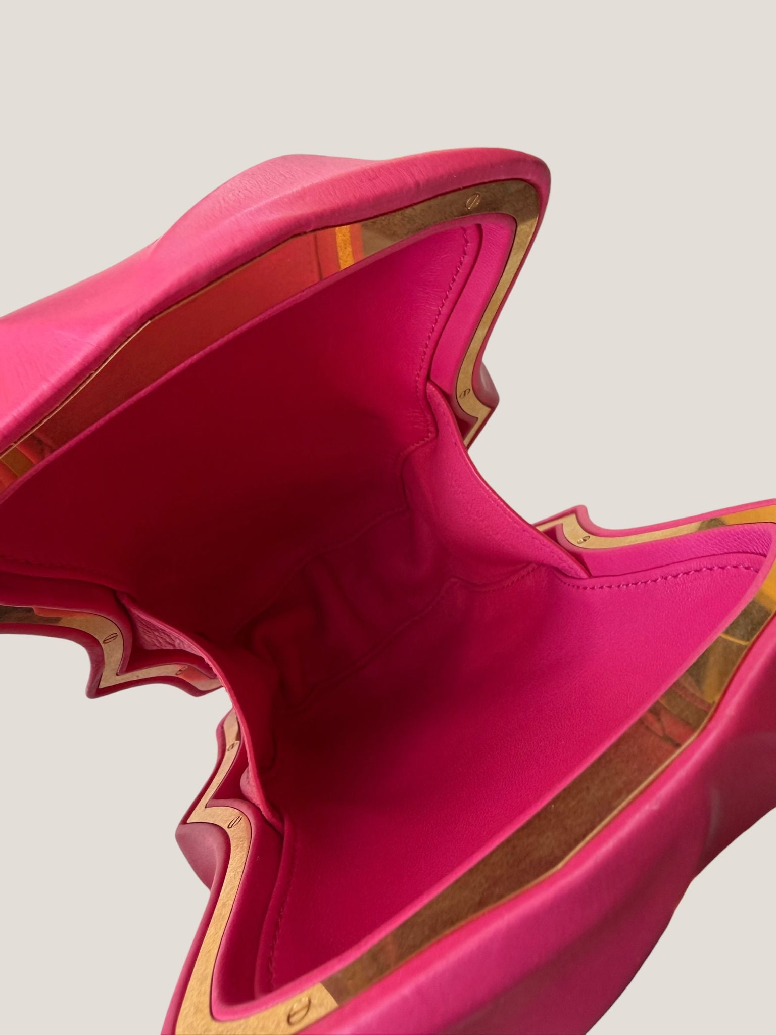 Bottega Veneta Candy Clutch Rosa