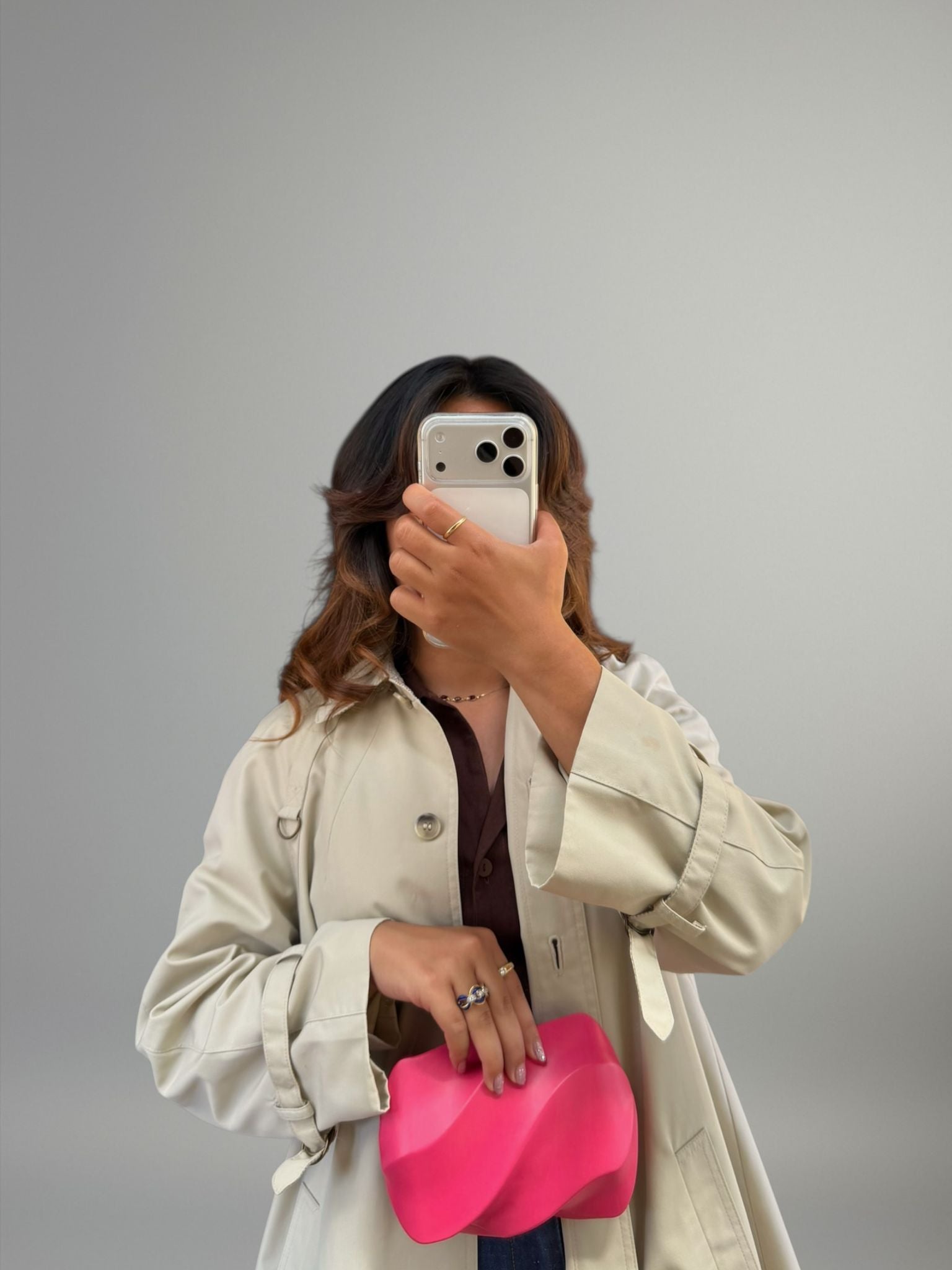 Bottega Veneta Candy Clutch Rosa