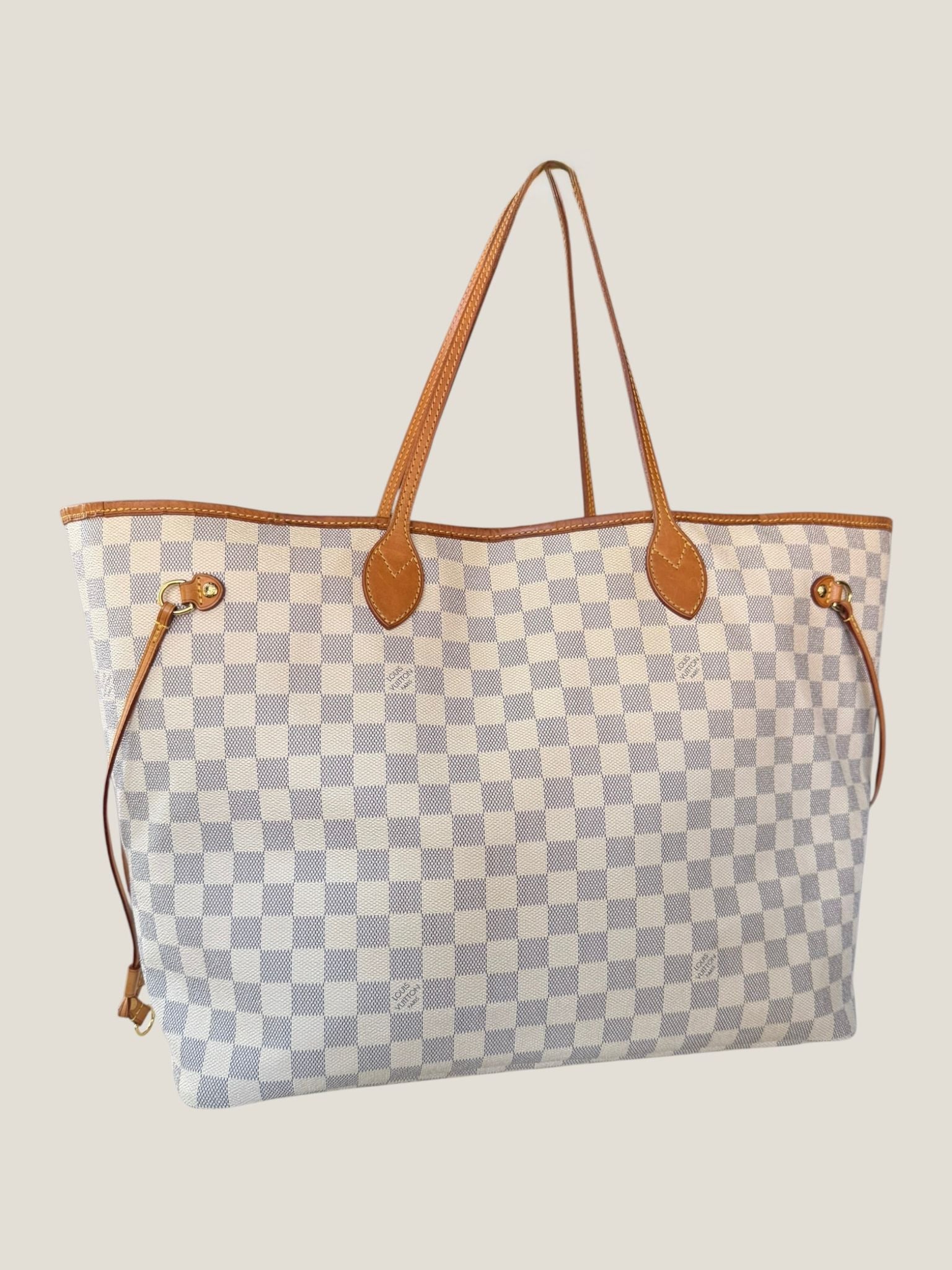 LV Neverfull GM Damier Azur