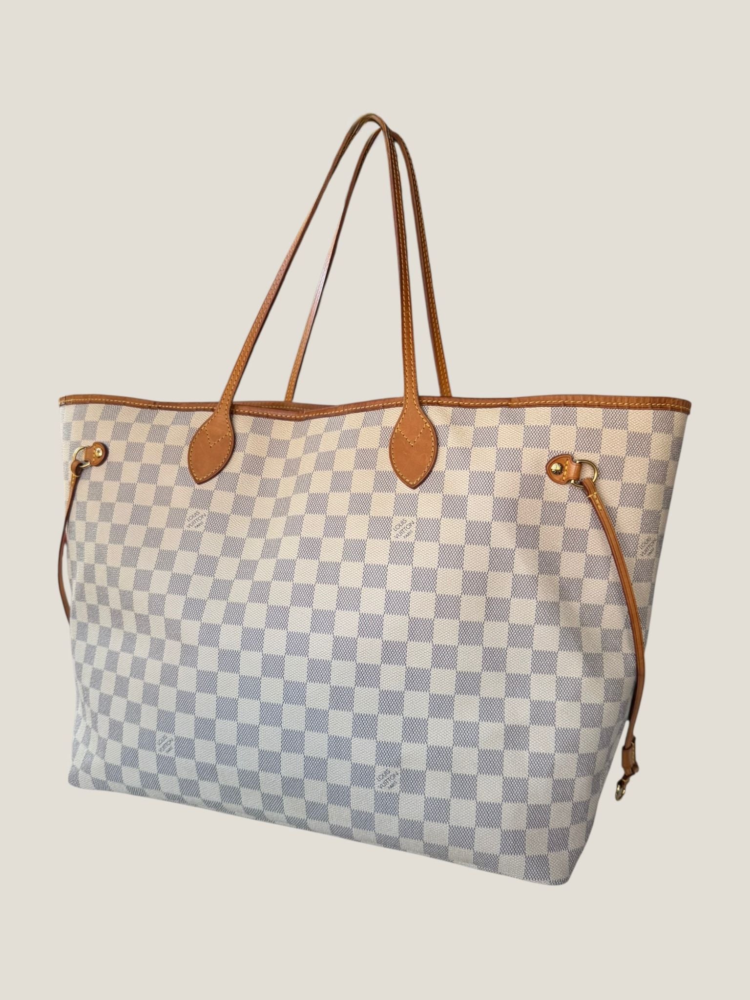 LV Neverfull GM Damier Azur