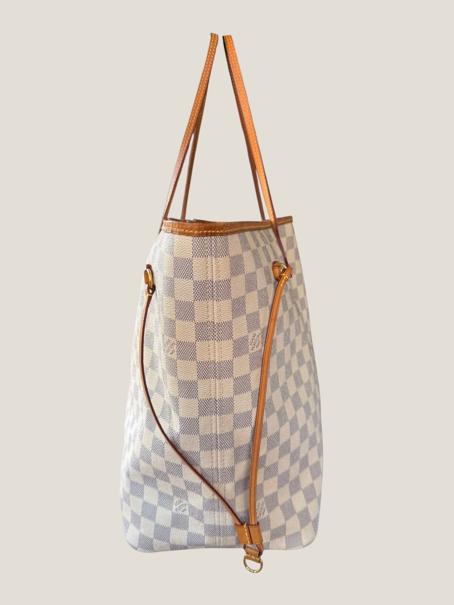 LV Neverfull GM Damier Azur