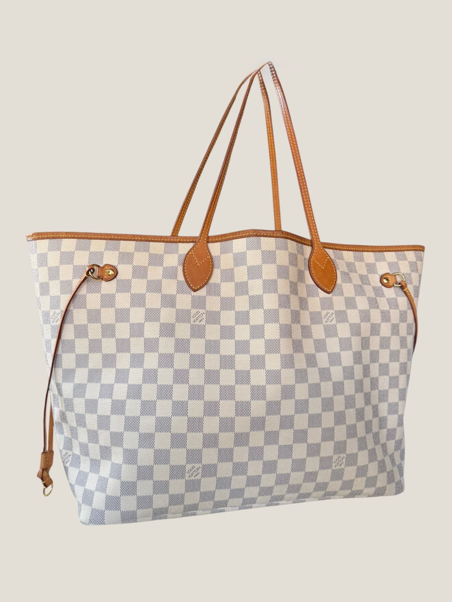 LV Neverfull GM Damier Azur