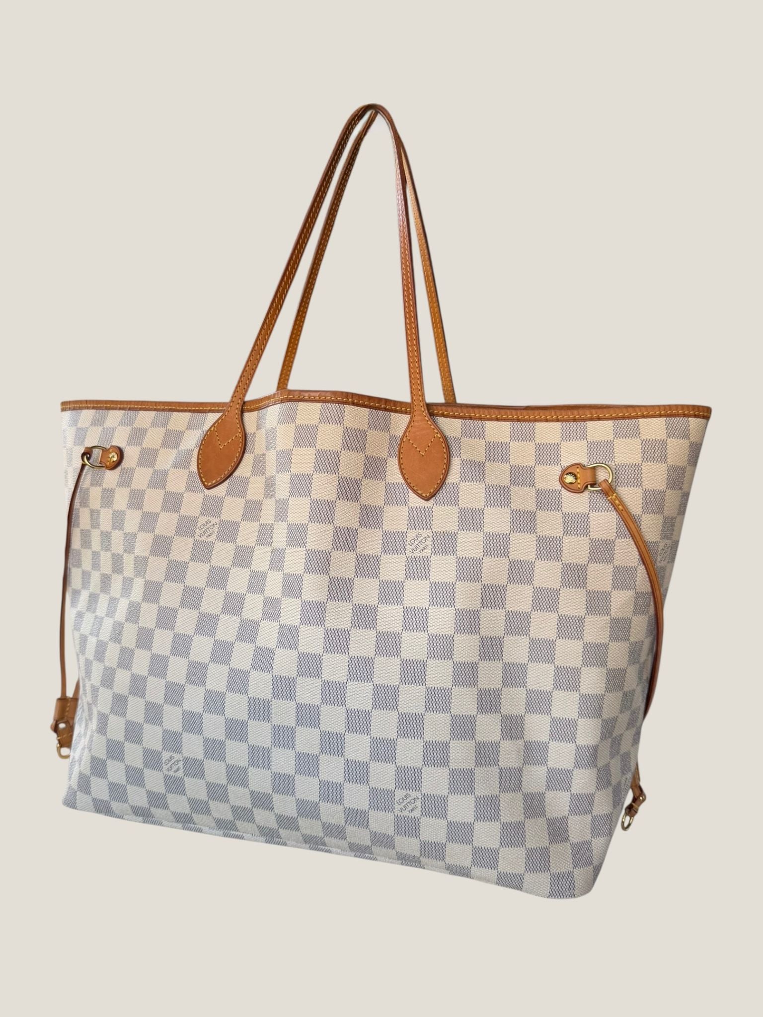 LV Neverfull GM Damier Azur
