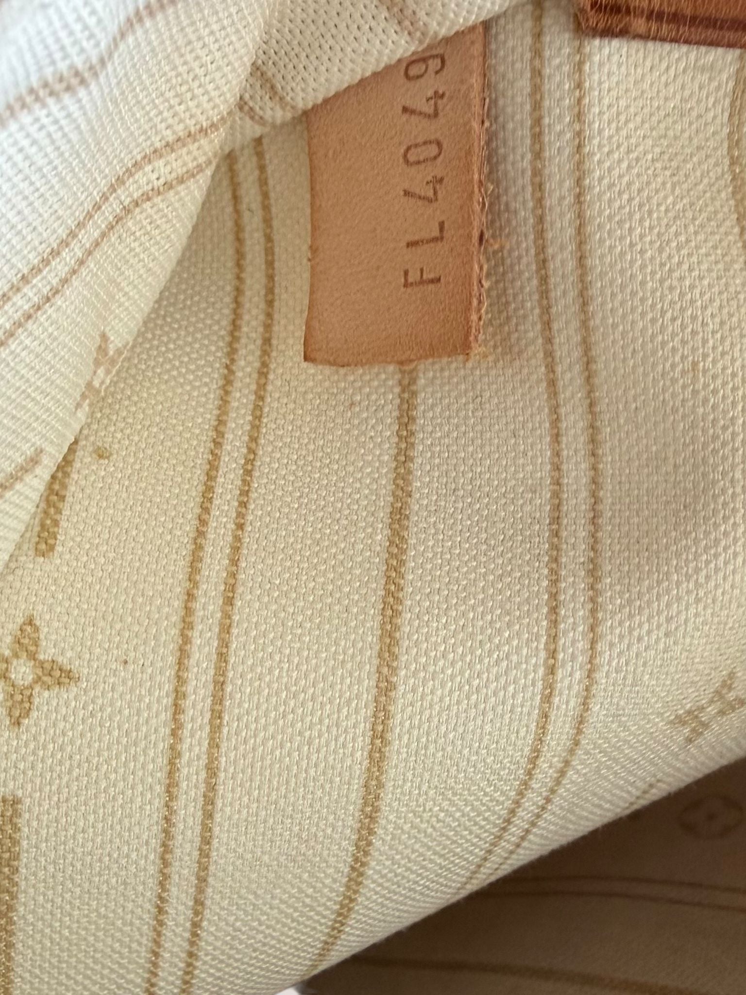 LV Neverfull GM Damier Azur