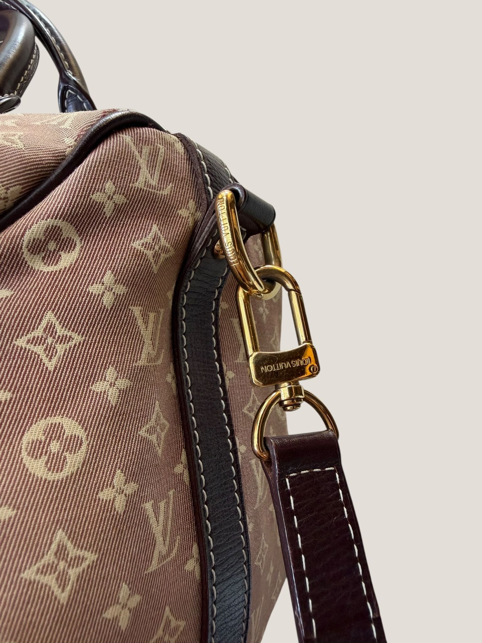 LV Speedy Mini Lin Idylle Rose