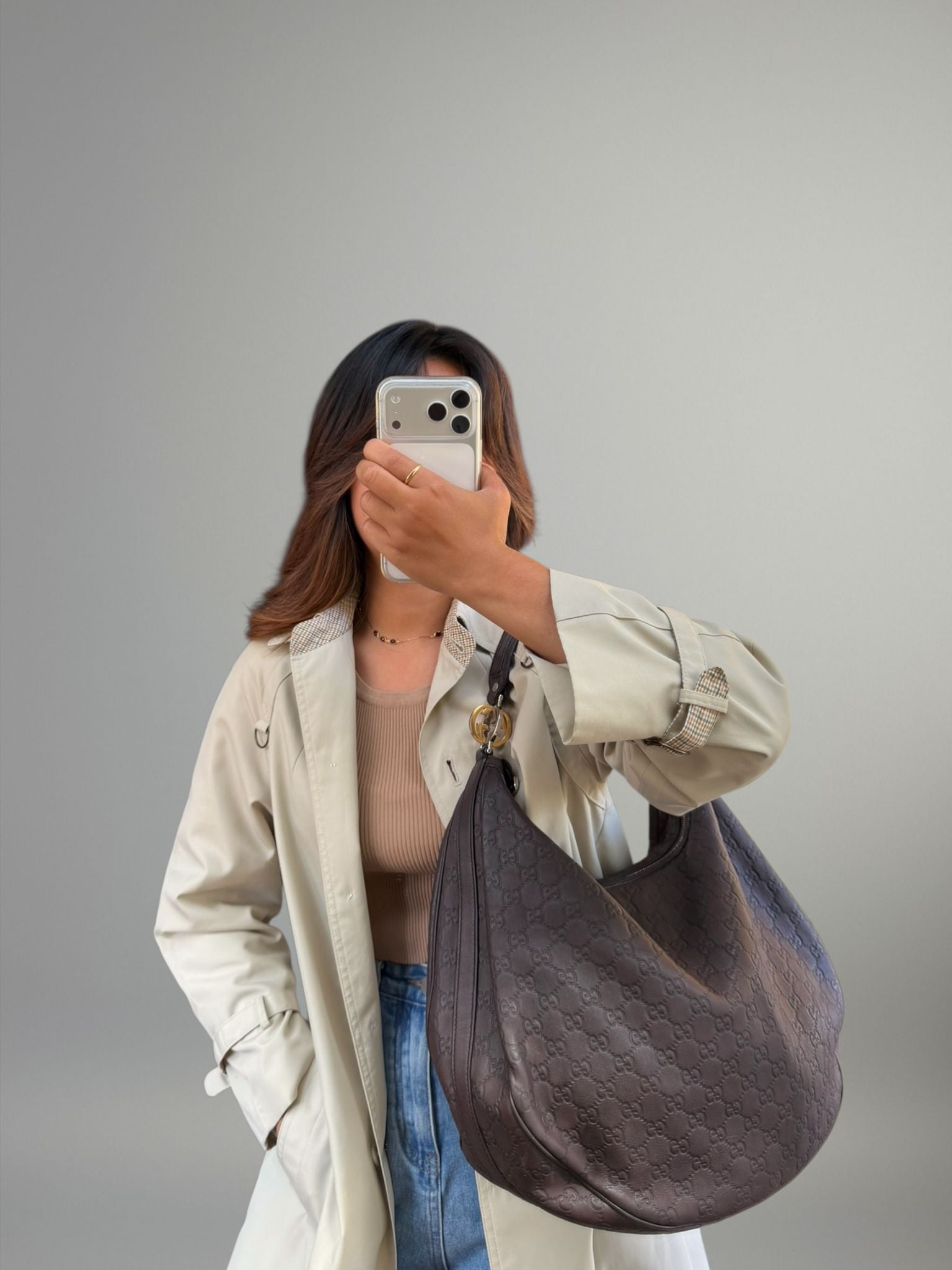 Gucci Guccissima Hobo Twins