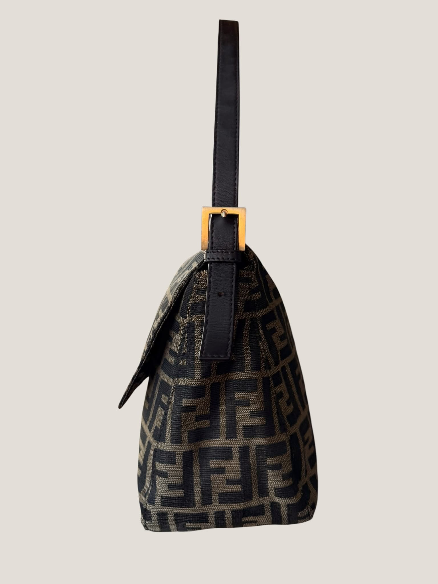 Fendi Mamma Baguette Zucca