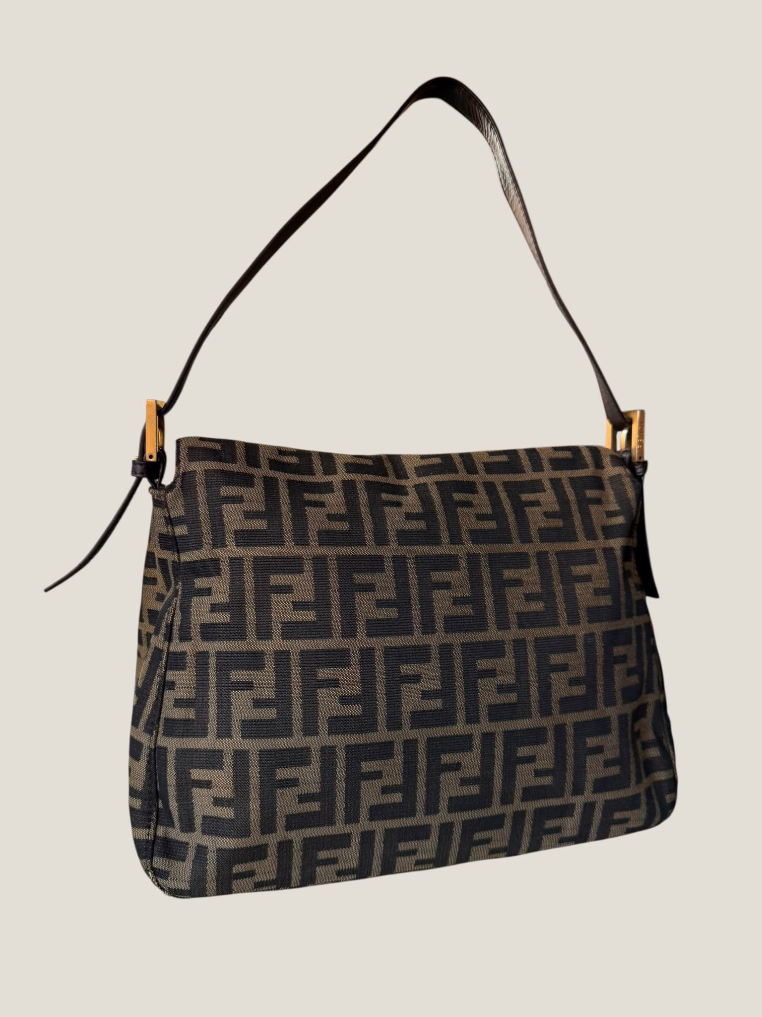 Fendi Mamma Baguette Zucca