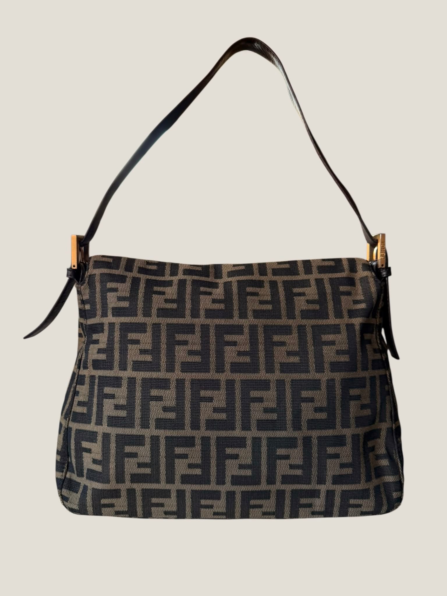 Fendi Mamma Baguette Zucca