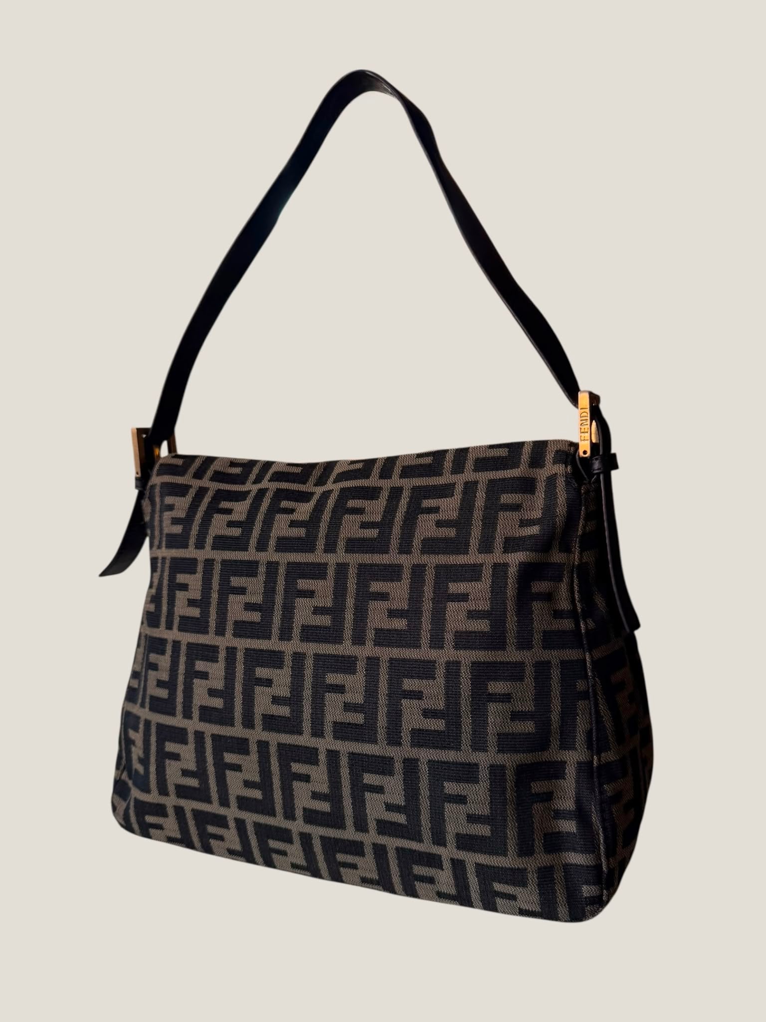 Fendi Mamma Baguette Zucca