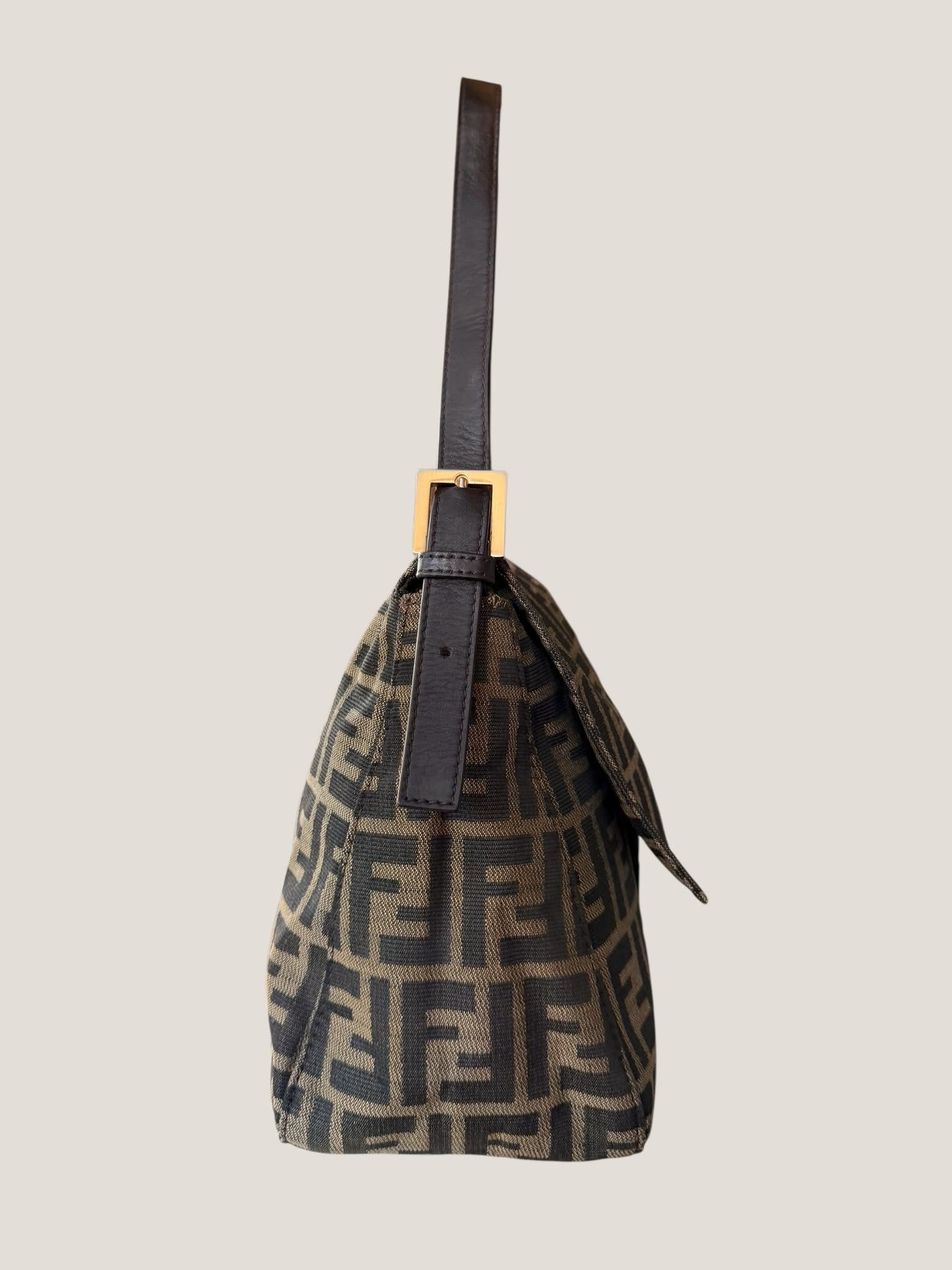 Fendi Mamma Baguette Zucca