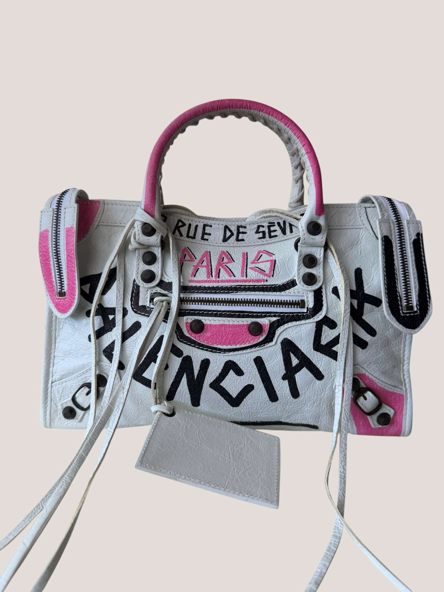 Balenciaga City Graffiti Small