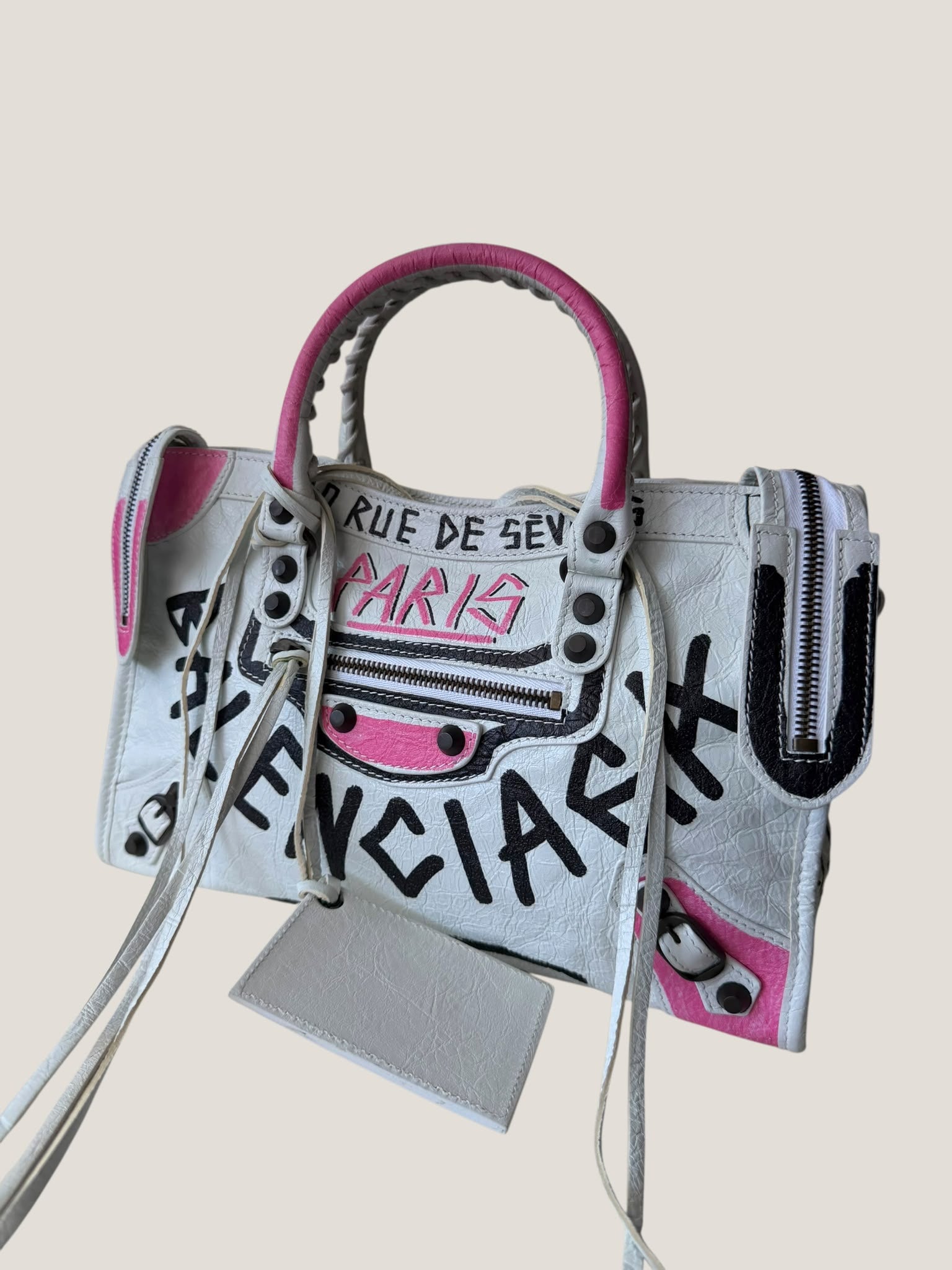 Balenciaga City Graffiti Small