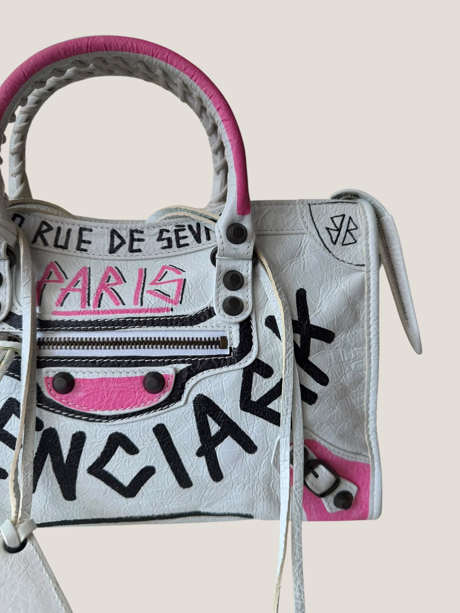Balenciaga City Graffiti Small