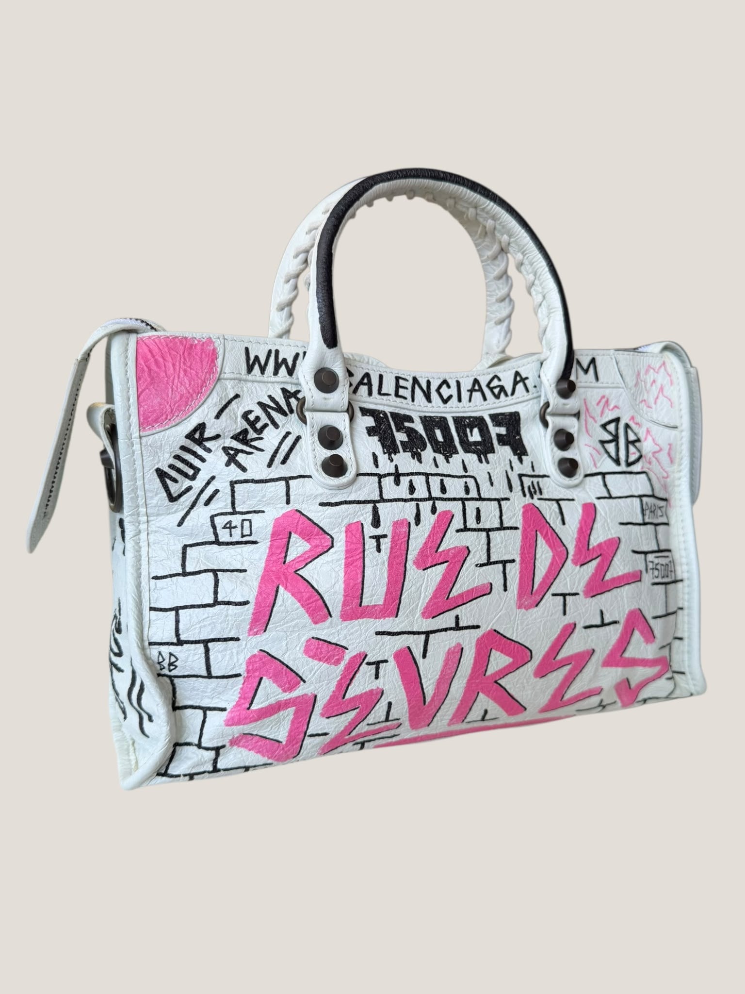 Balenciaga City Graffiti Small