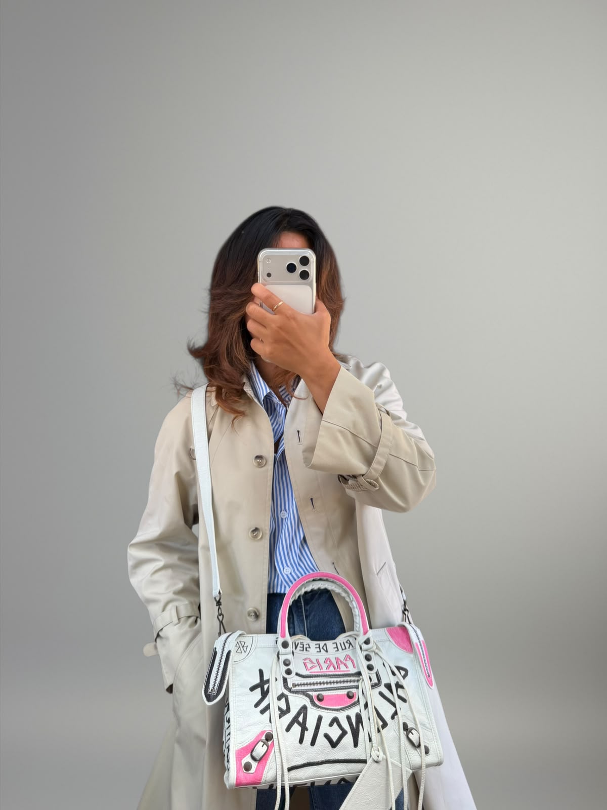 Balenciaga City Graffiti Small