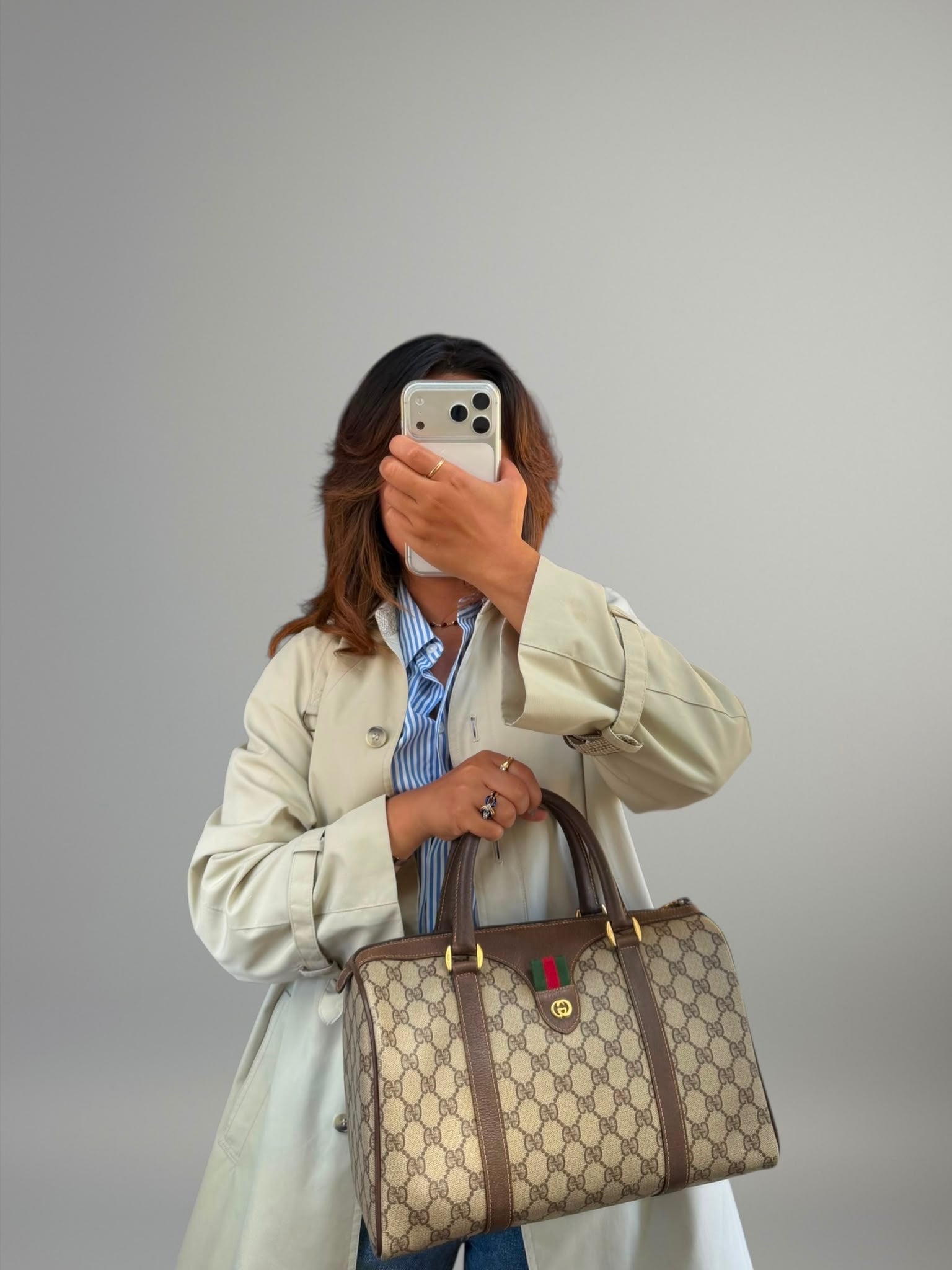 Gucci Boston Web Vintage