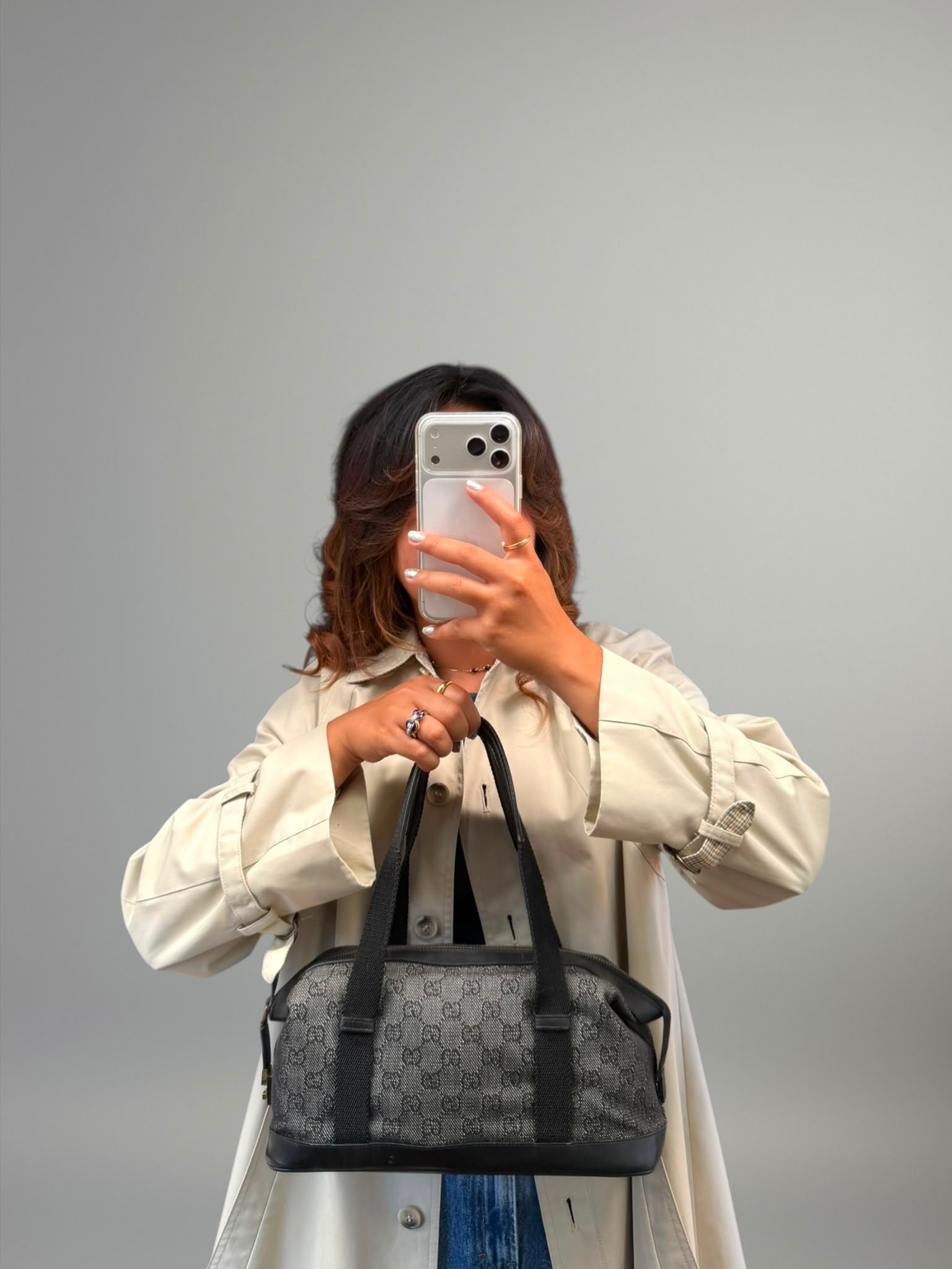 Gucci GG Canvas Boston