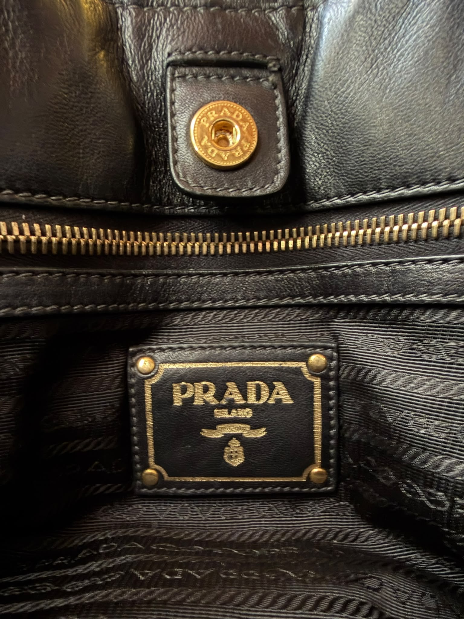 Prada Gaufre Nappa Tote