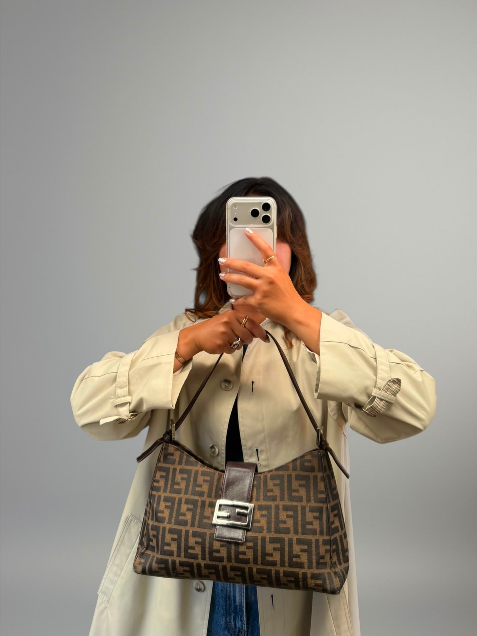 Fendi Baguette Zucca