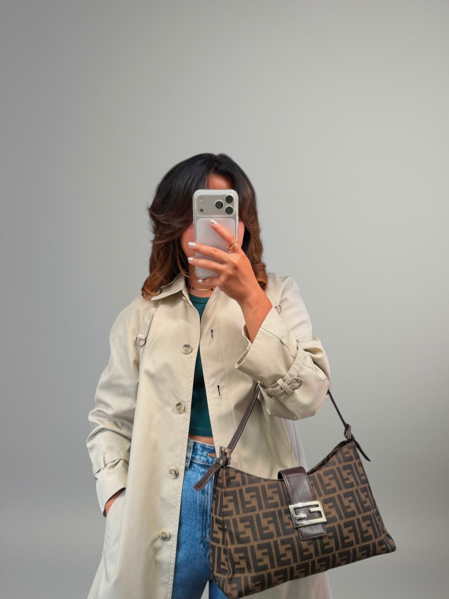 Fendi Baguette Zucca