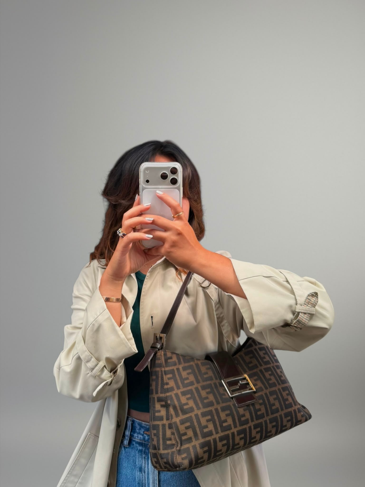 Fendi Baguette Zucca