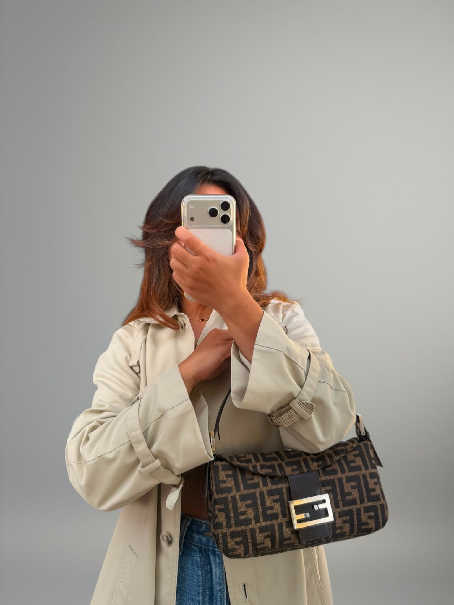 Fendi Baguette Zucca