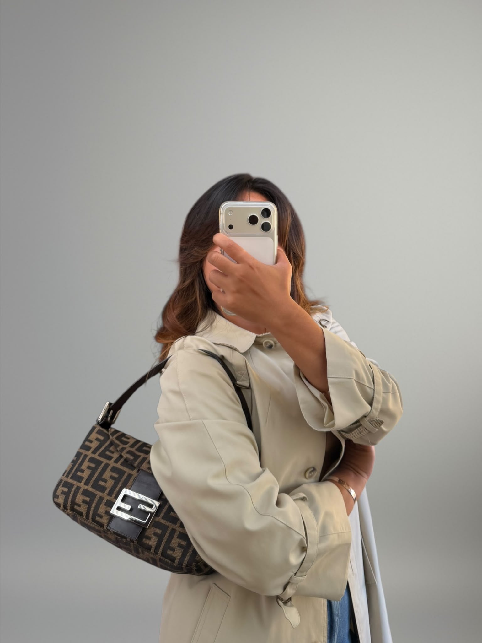 Fendi Baguette Zucca