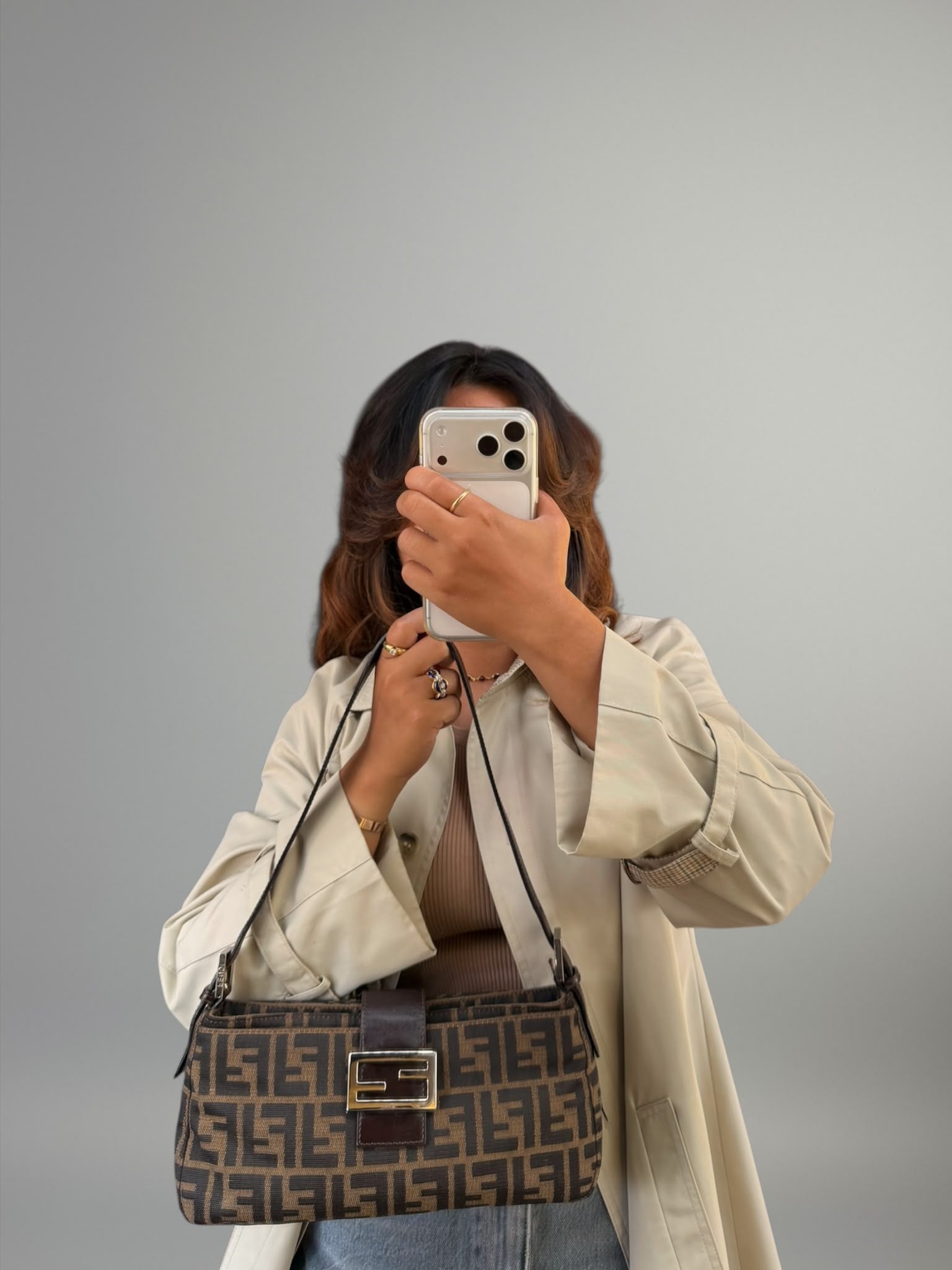 Fendi Baguette Zucca