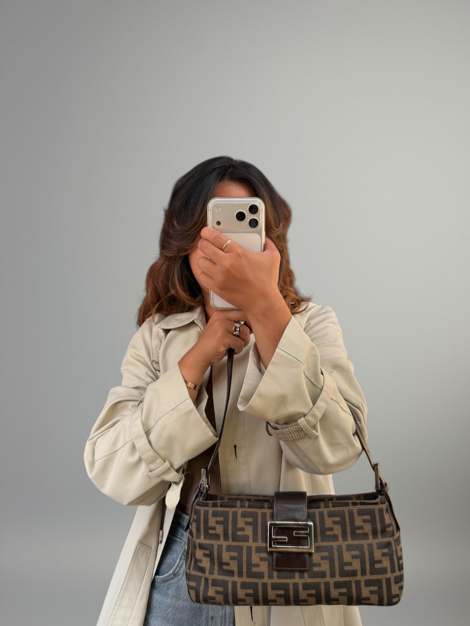 Fendi Baguette Zucca