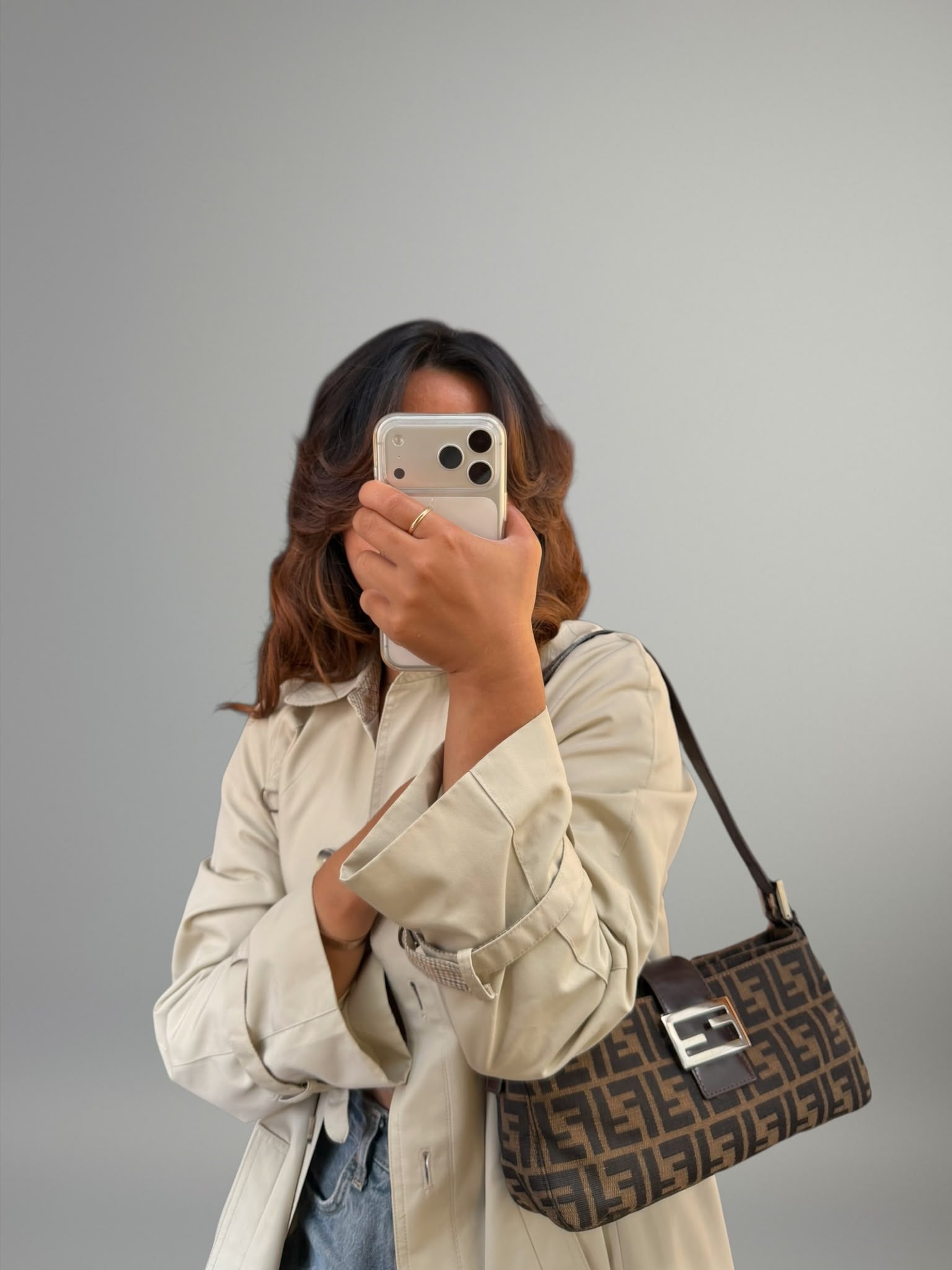 Fendi Baguette Zucca