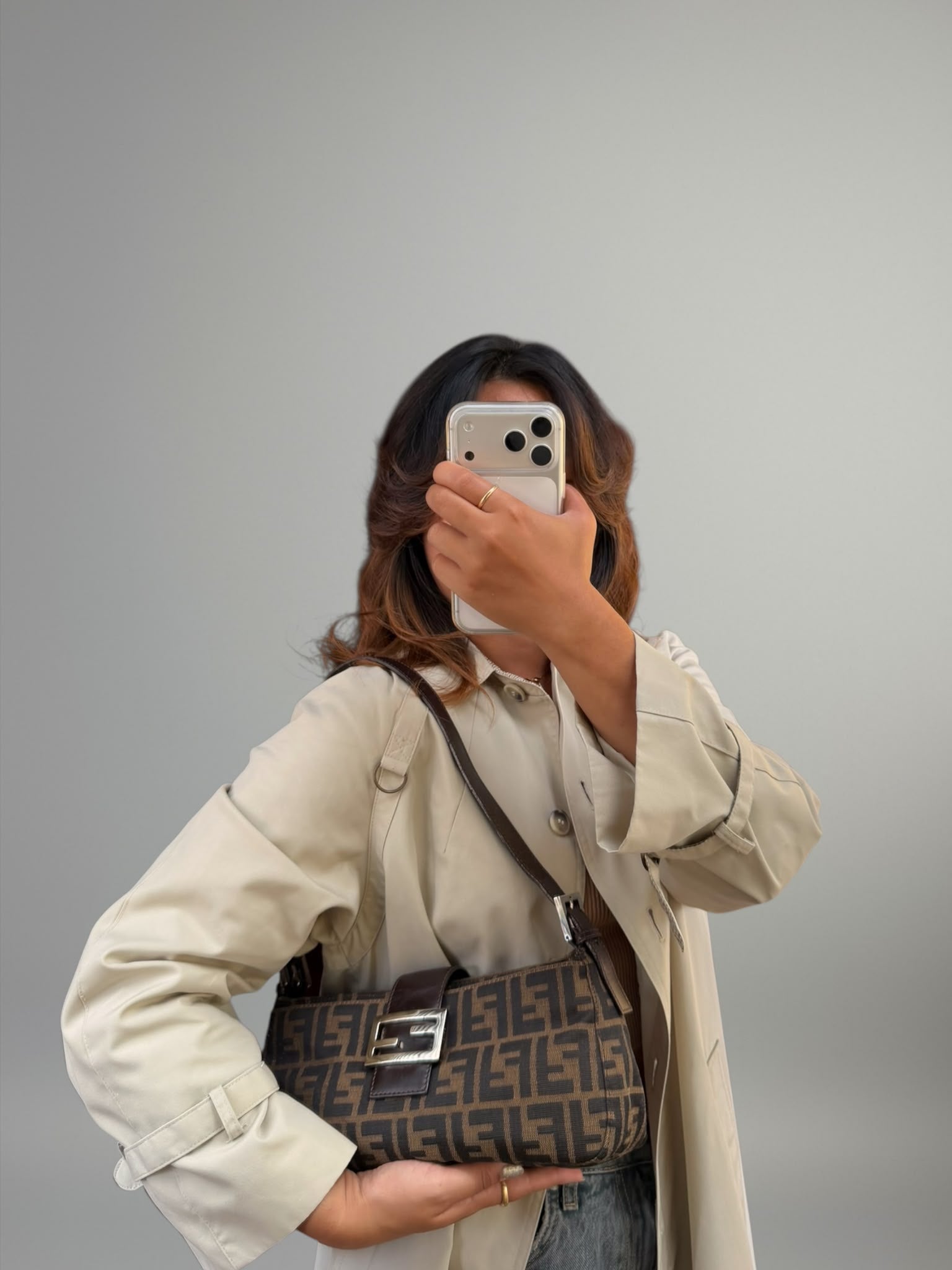 Fendi Baguette Zucca